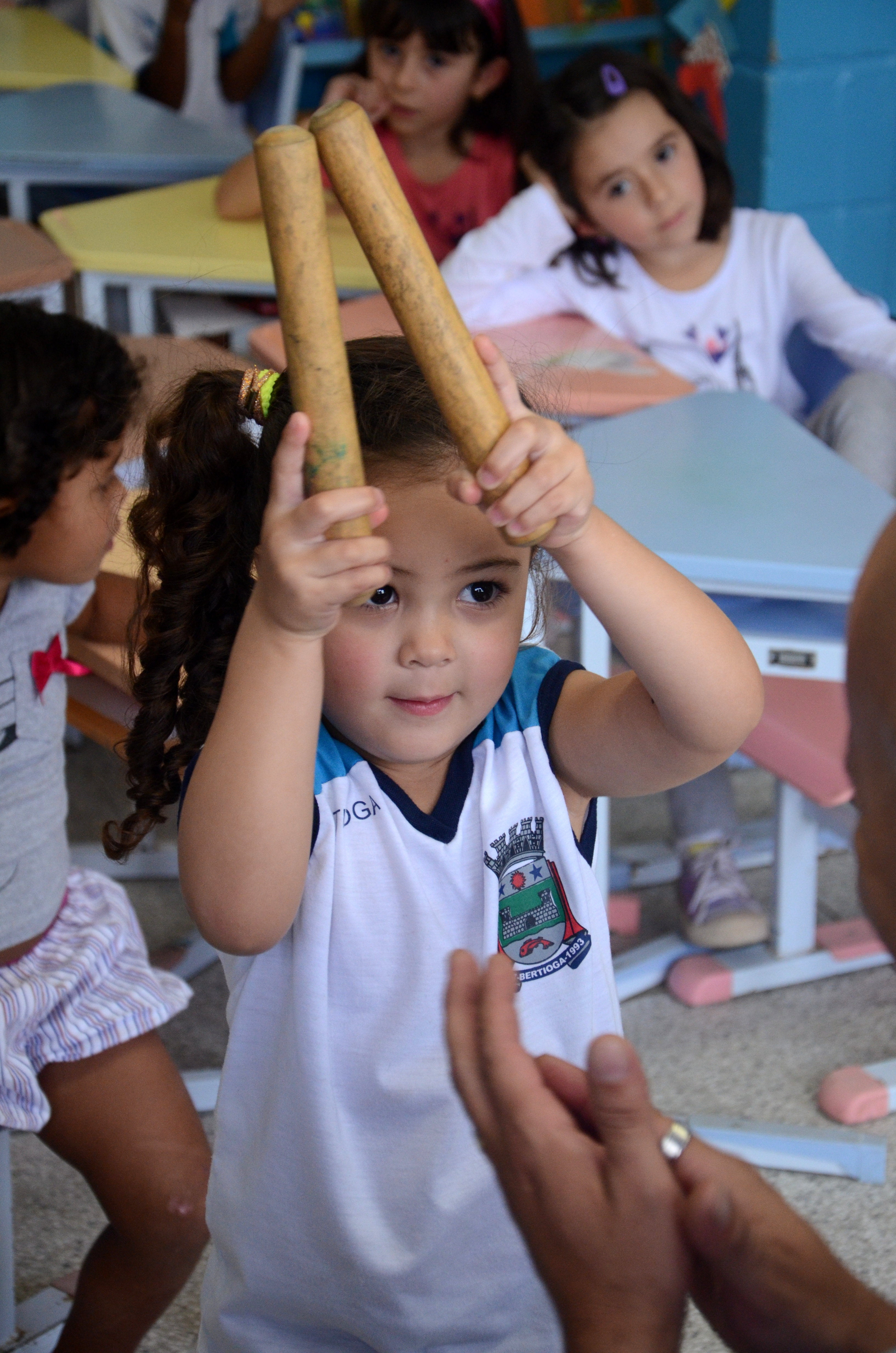 Projeto Musicando também atende crianças do Ensino Fundamental