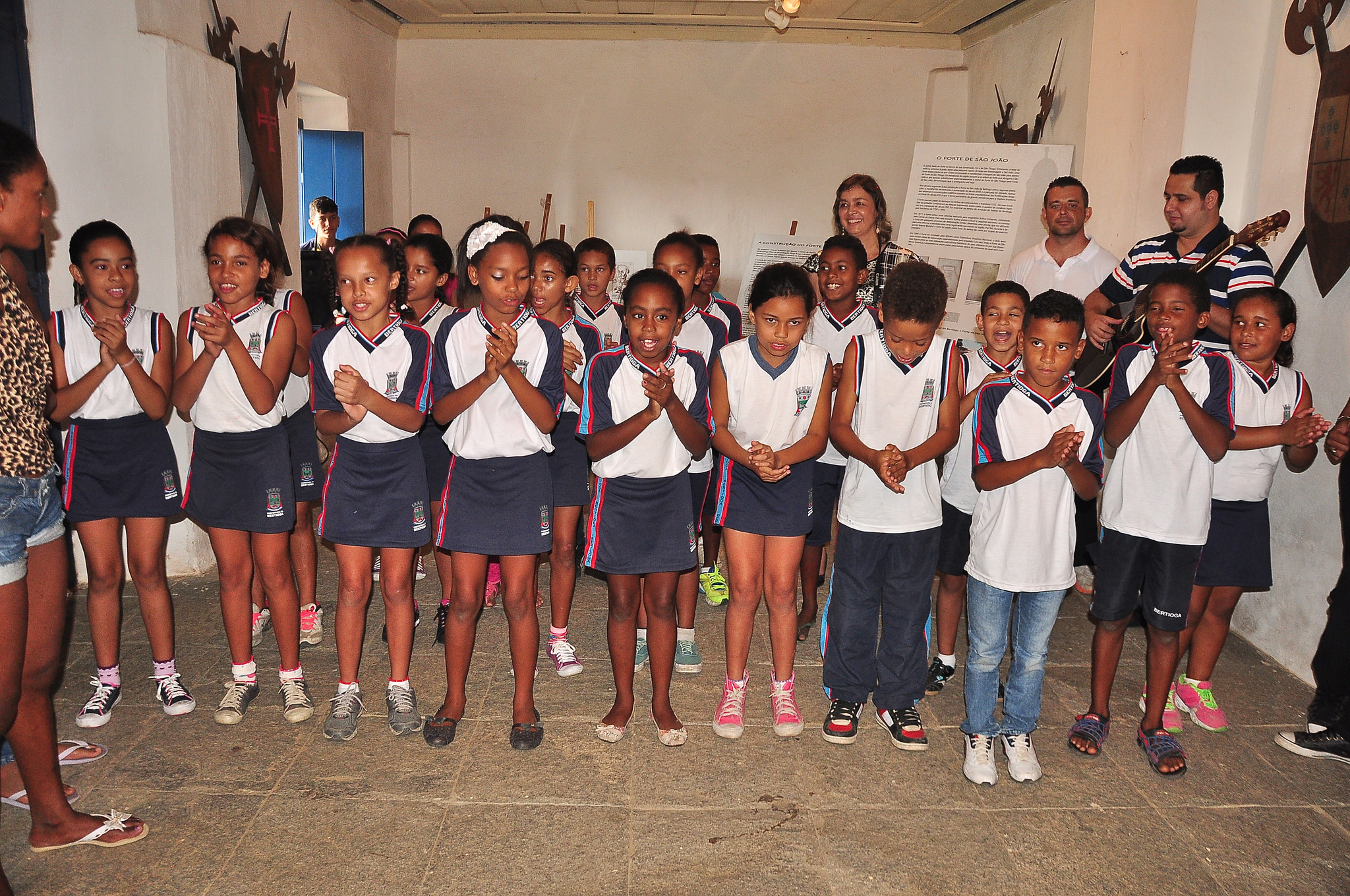 Exposição fotográfica de alunos da ‘Giusfredo Santini’ segue no Forte São João