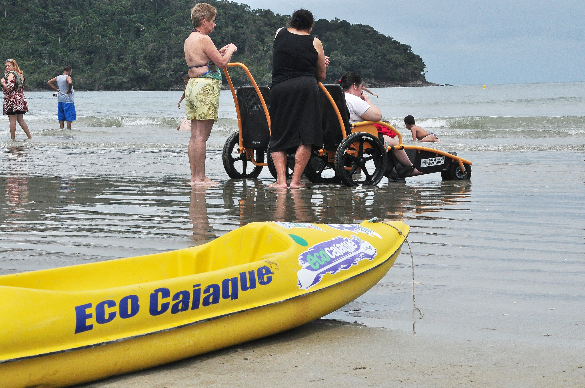 ‘Praia Acessível’ recebe Apae de Mogi das Cruzes nesta quarta (22)