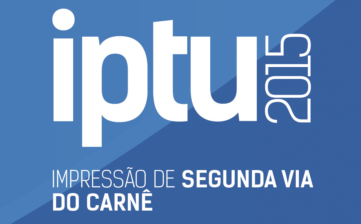Segunda via do carnê do IPTU pode ser adquirida pela internet