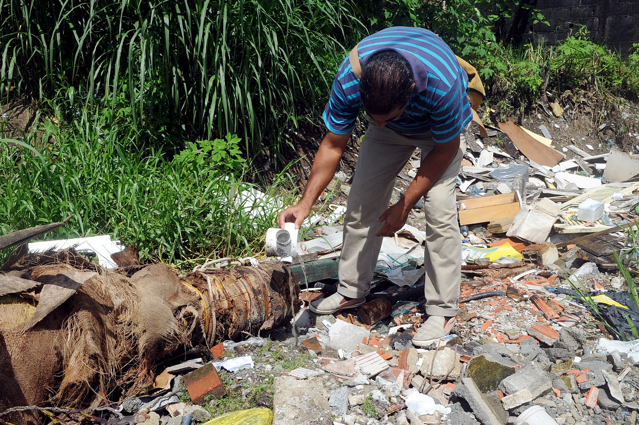 Dengue: descarte incorreto de lixo pode gerar criadouros