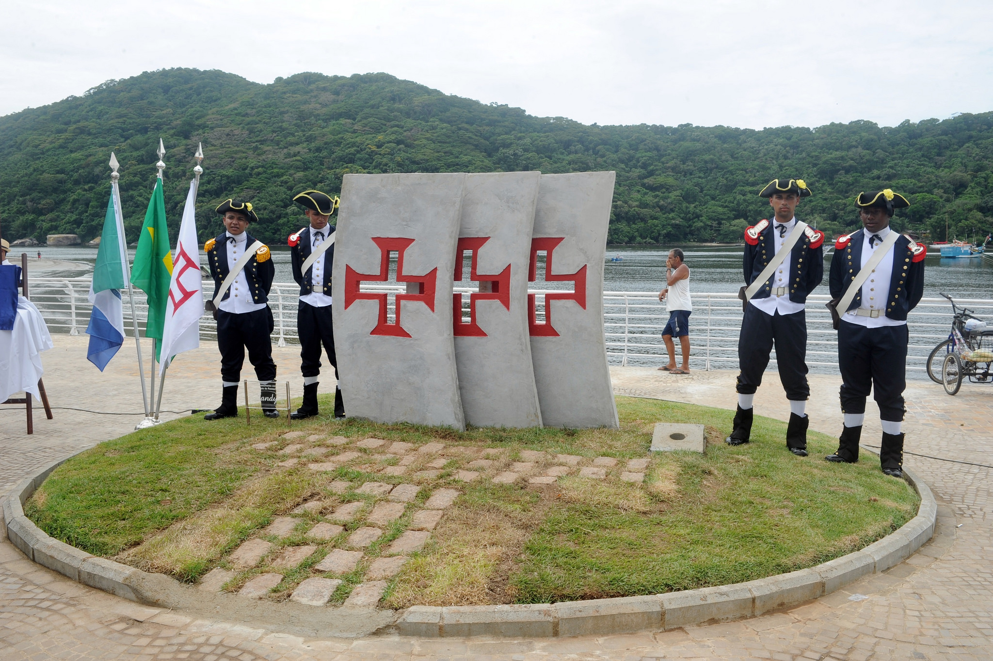 Cruzeiro Forte São João parte de Bertioga para celebrar os 450 anos do Rio de Janeiro