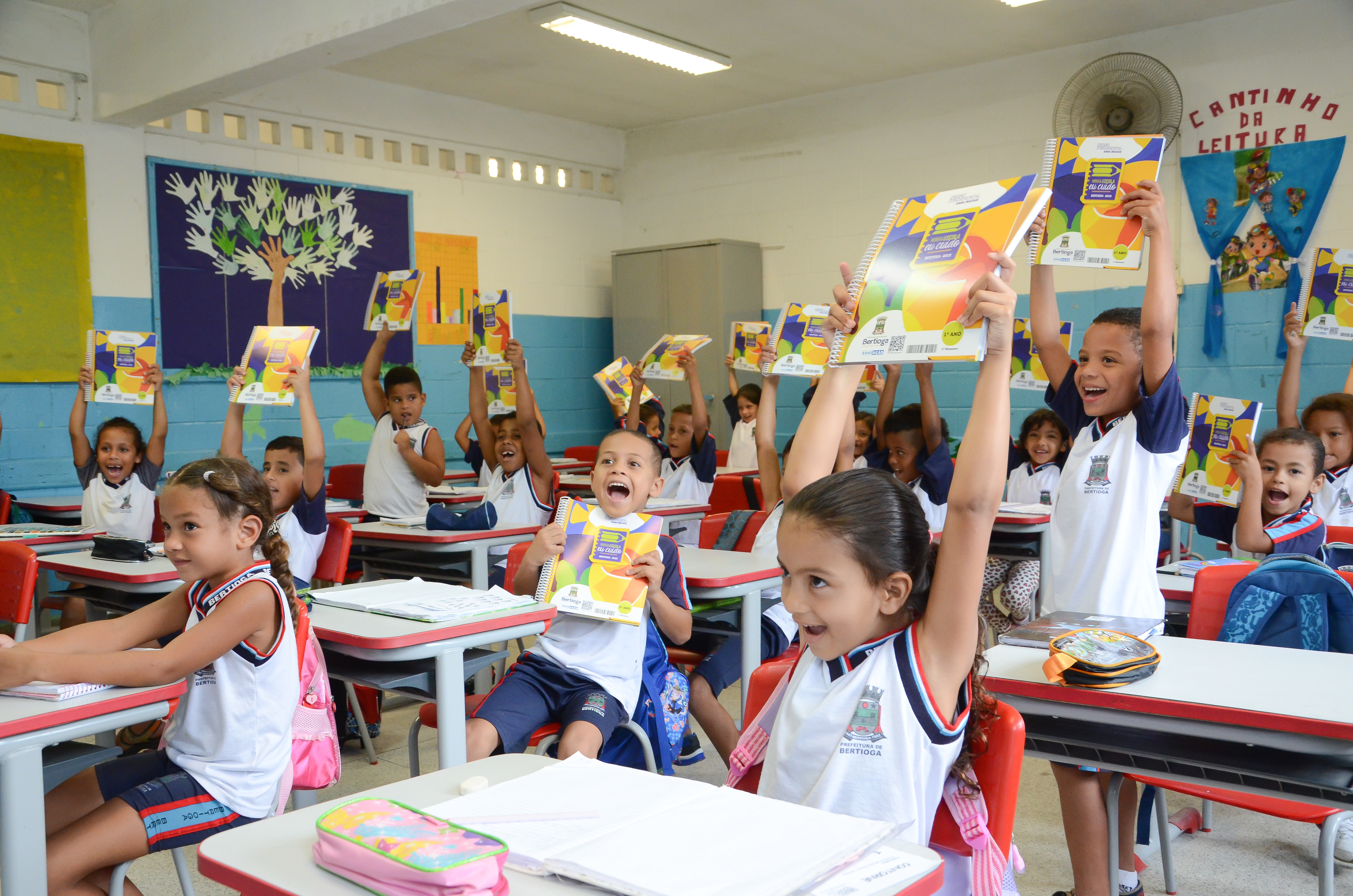 Apostilas garantem melhor planejamento em toda rede de ensino