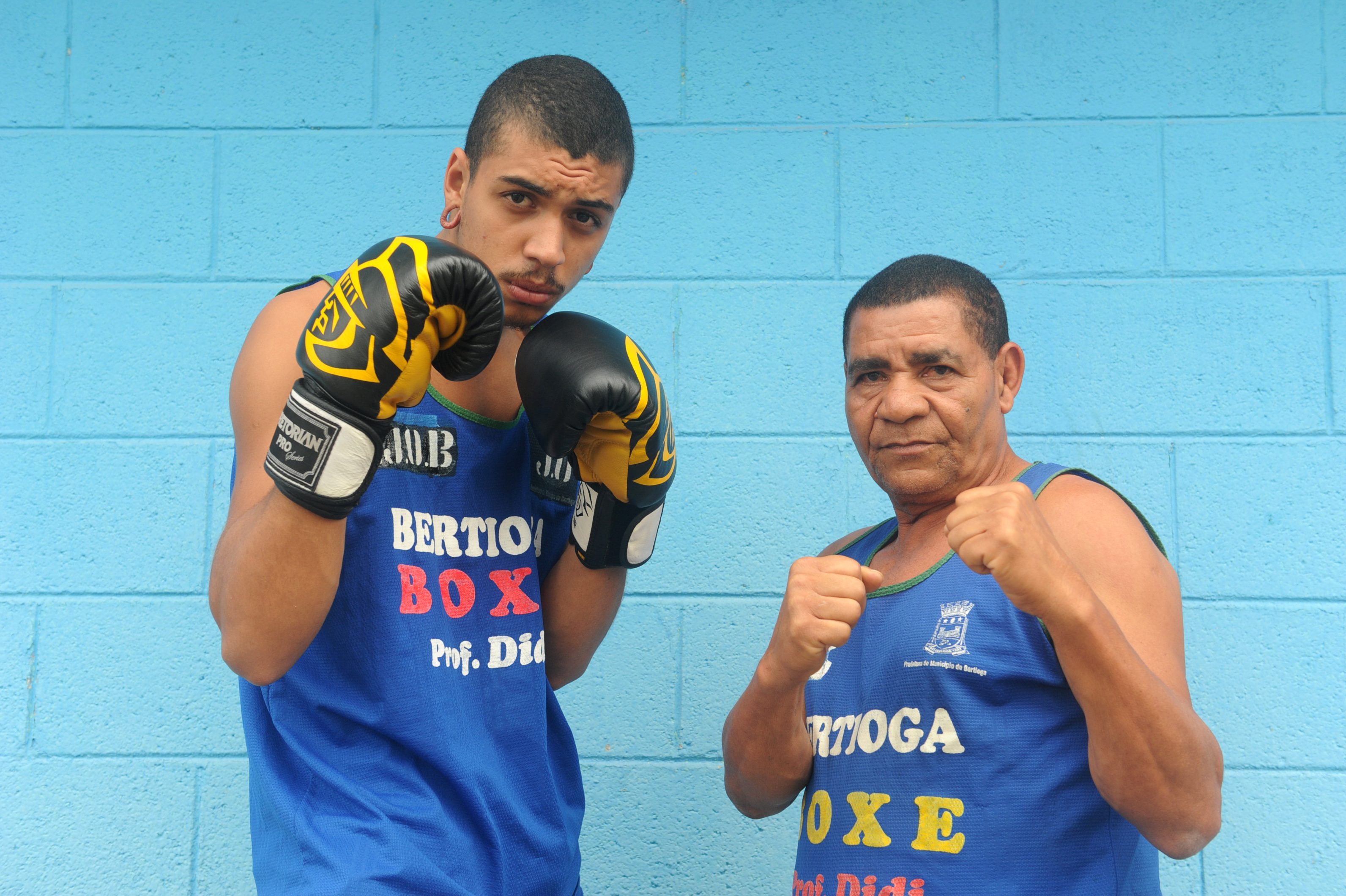 Aluno de boxe participa da sua primeira competição