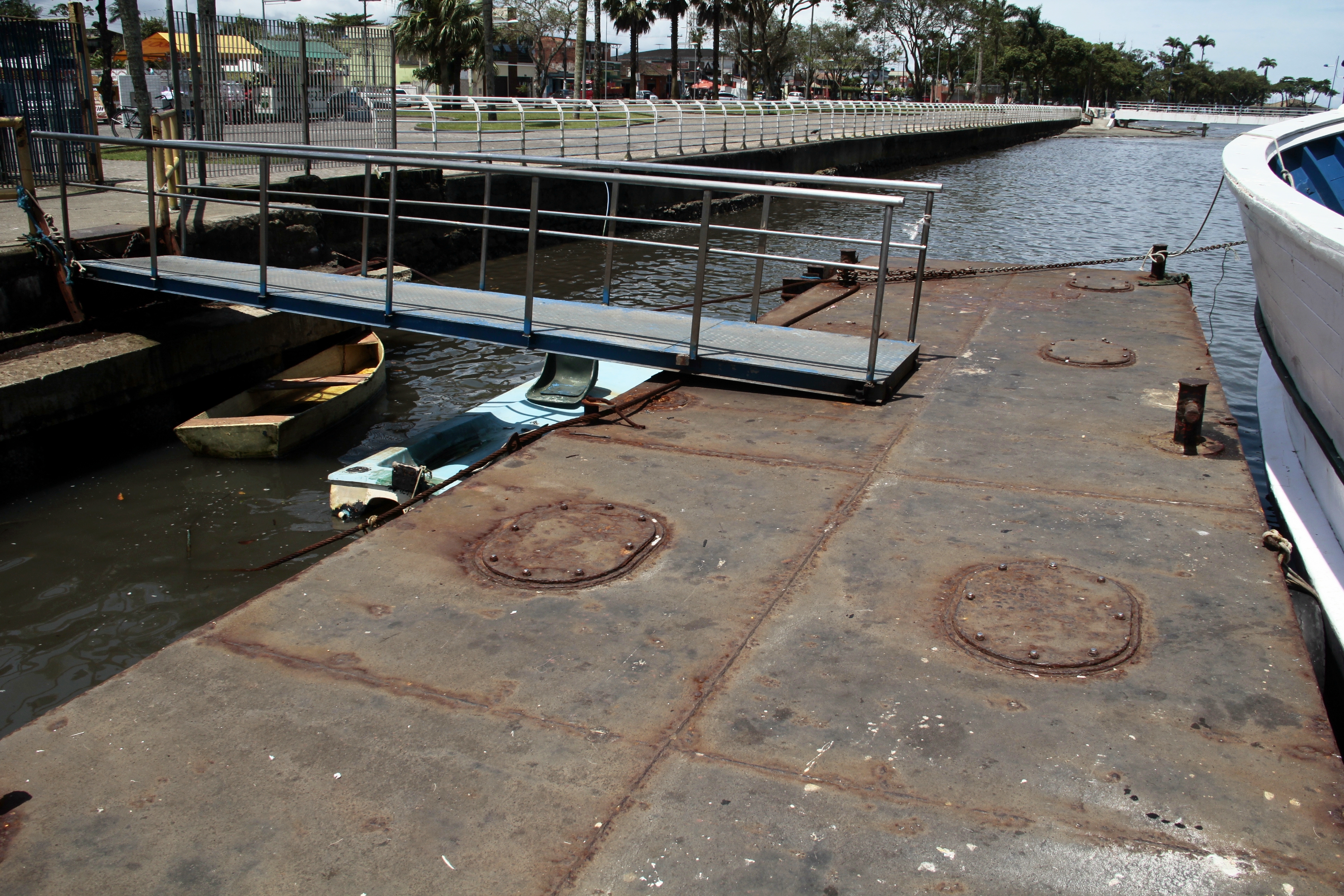 Novo píer flutuante será Instalado no Canal de Bertioga