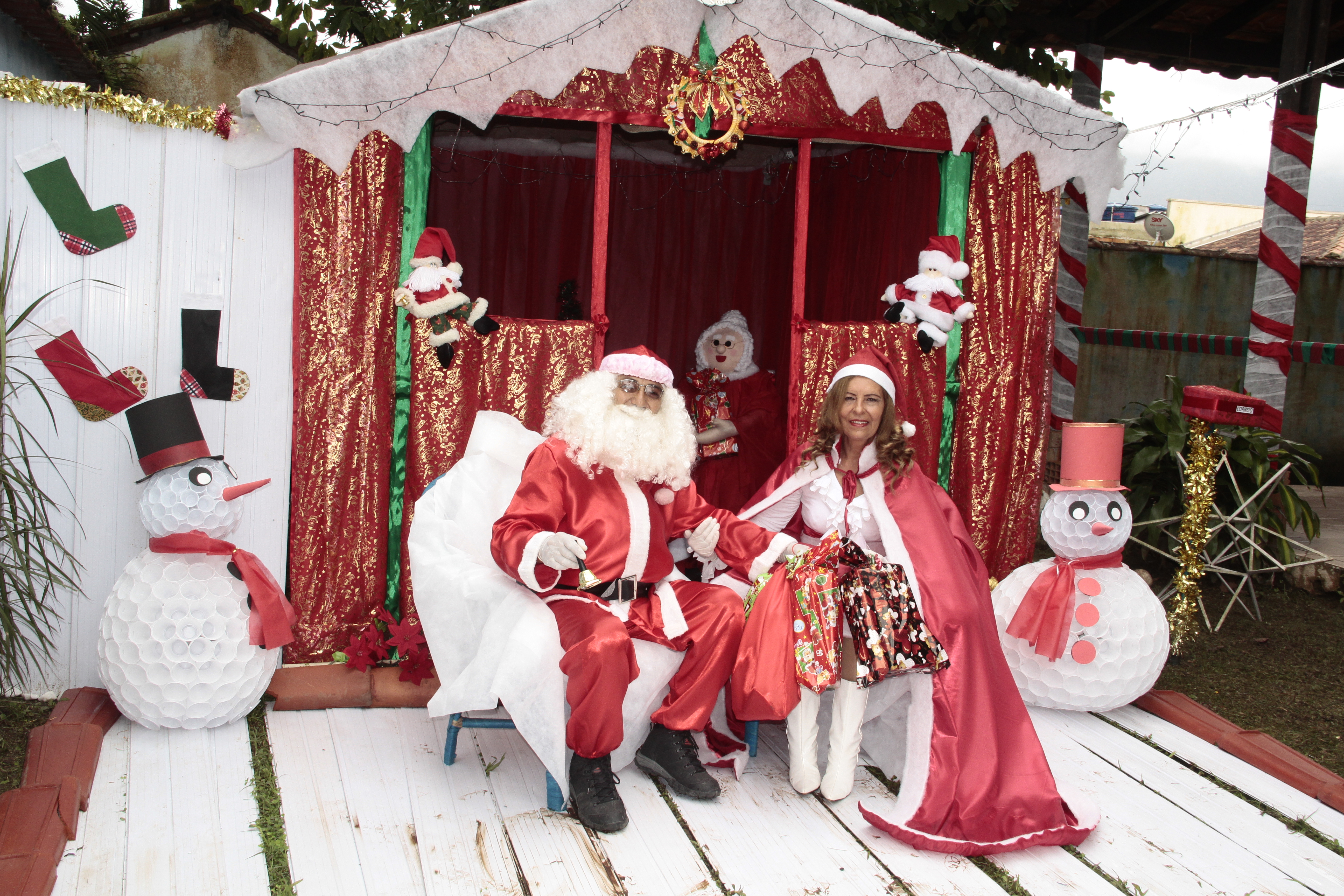 Casa do Papai Noel já está aberta para visitação no  ‘Zeferino Orlandini’