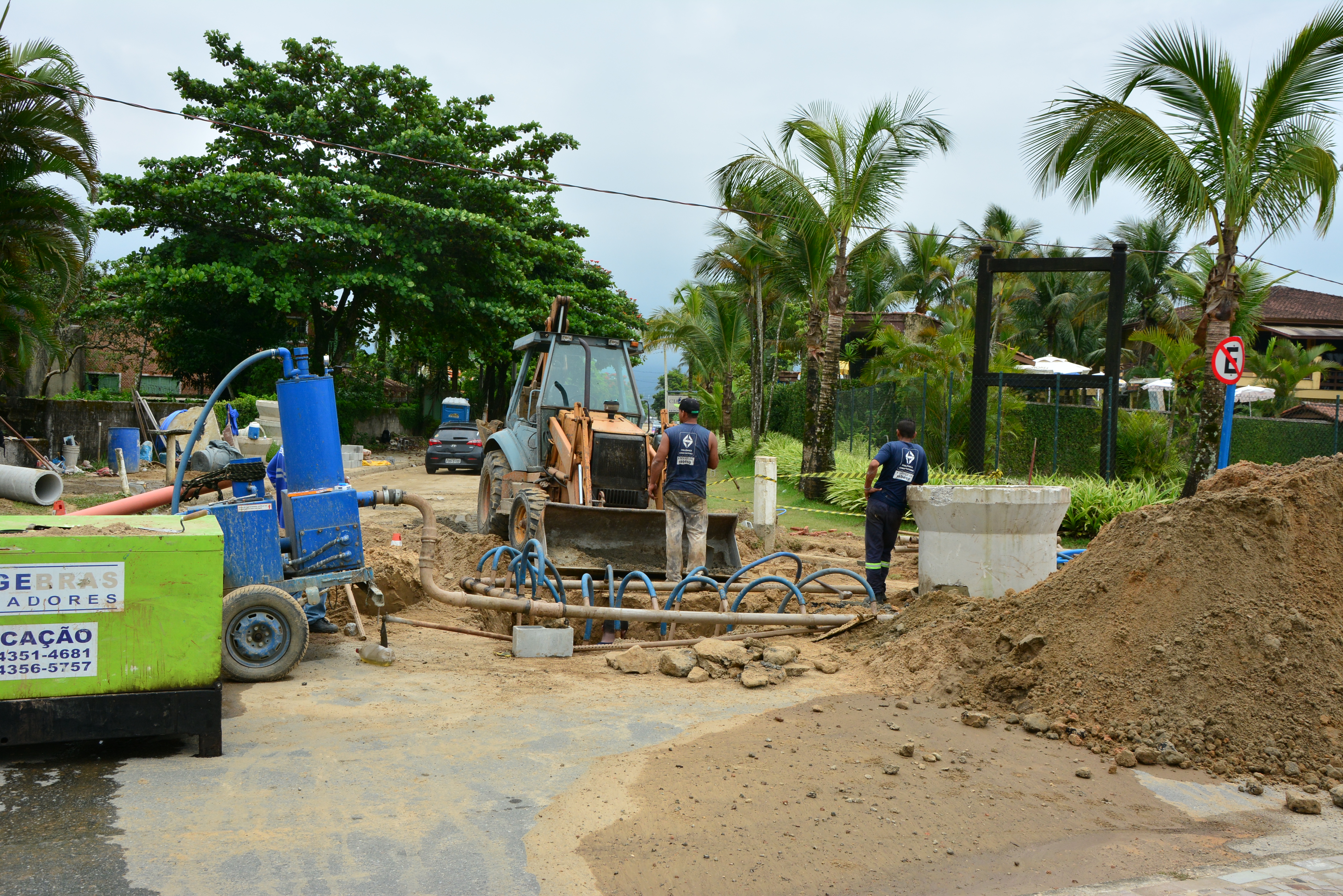 Obras de pavimentação das 50 ruas da região central avançam