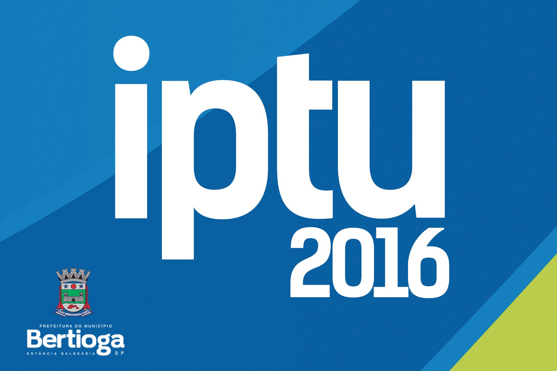 Prefeitura prorroga prazo para pagamento do IPTU 2016 para 21 de março