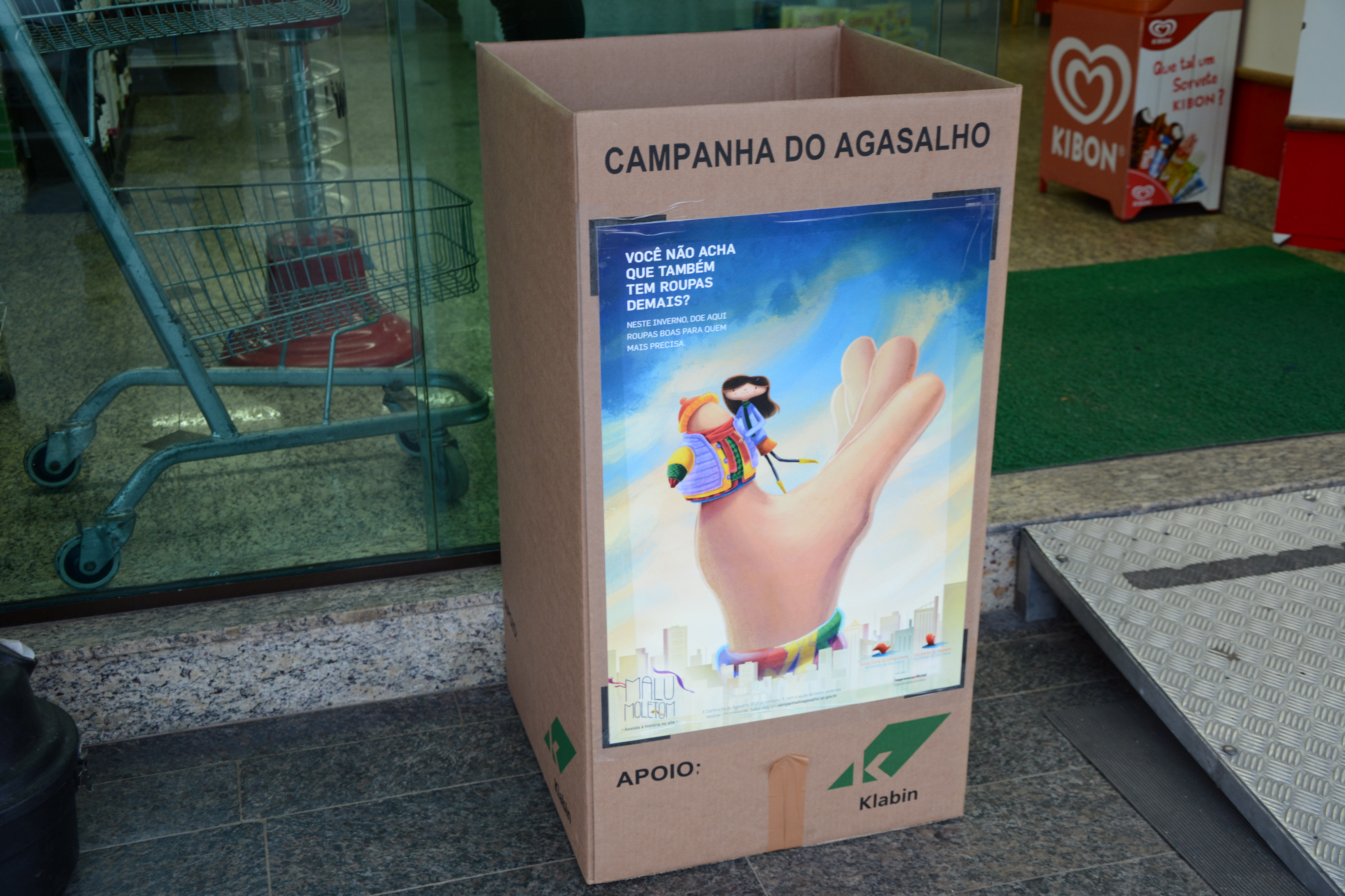 Mais de 1 mil peças já foram arrecadas na Campanha do Agasalho