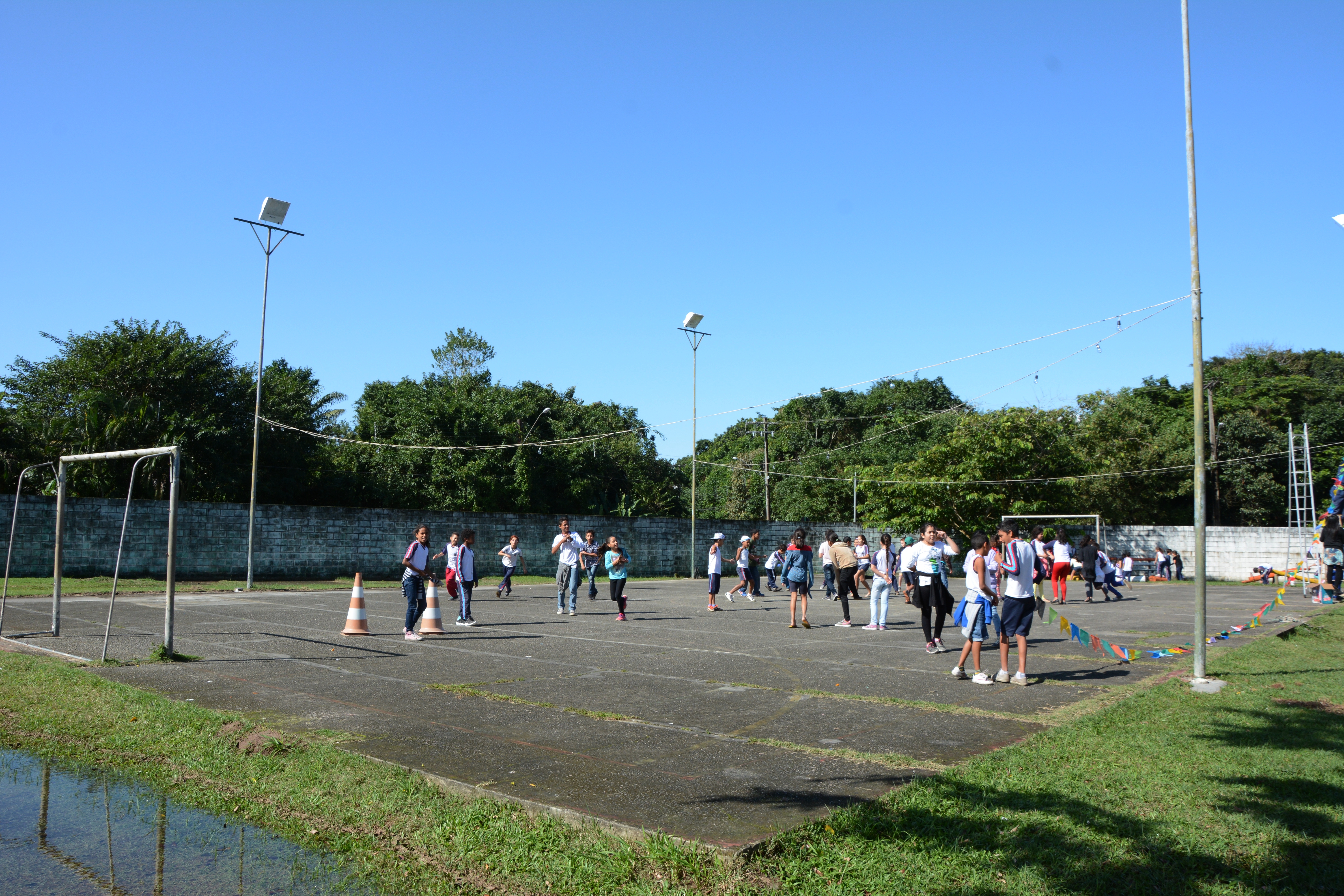 Construção da cobertura da quadra da Emeif Buzinaro começa nos próximos dias