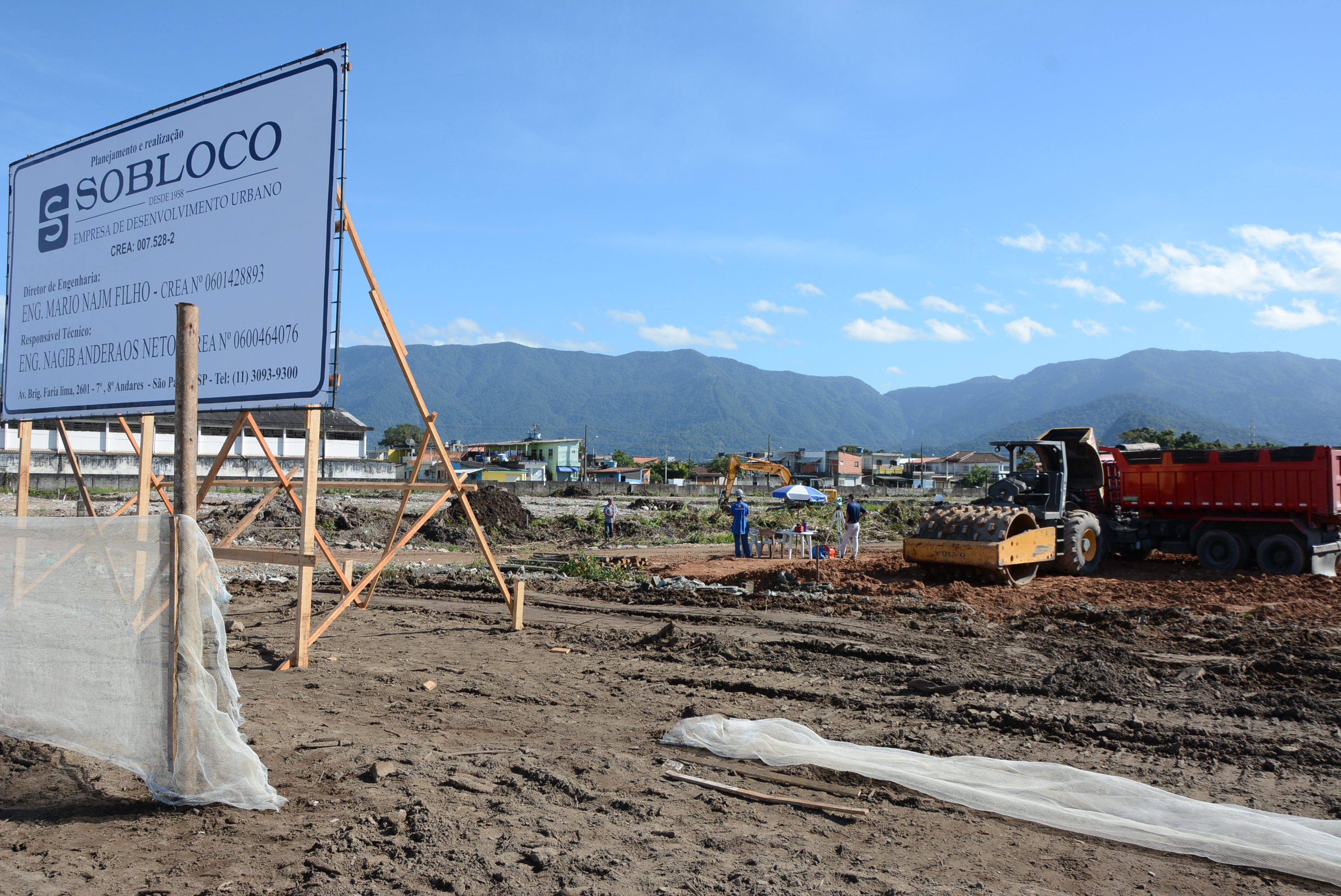 Obras do Centro Comunitário no Bairro Chácaras estão em pleno andamento