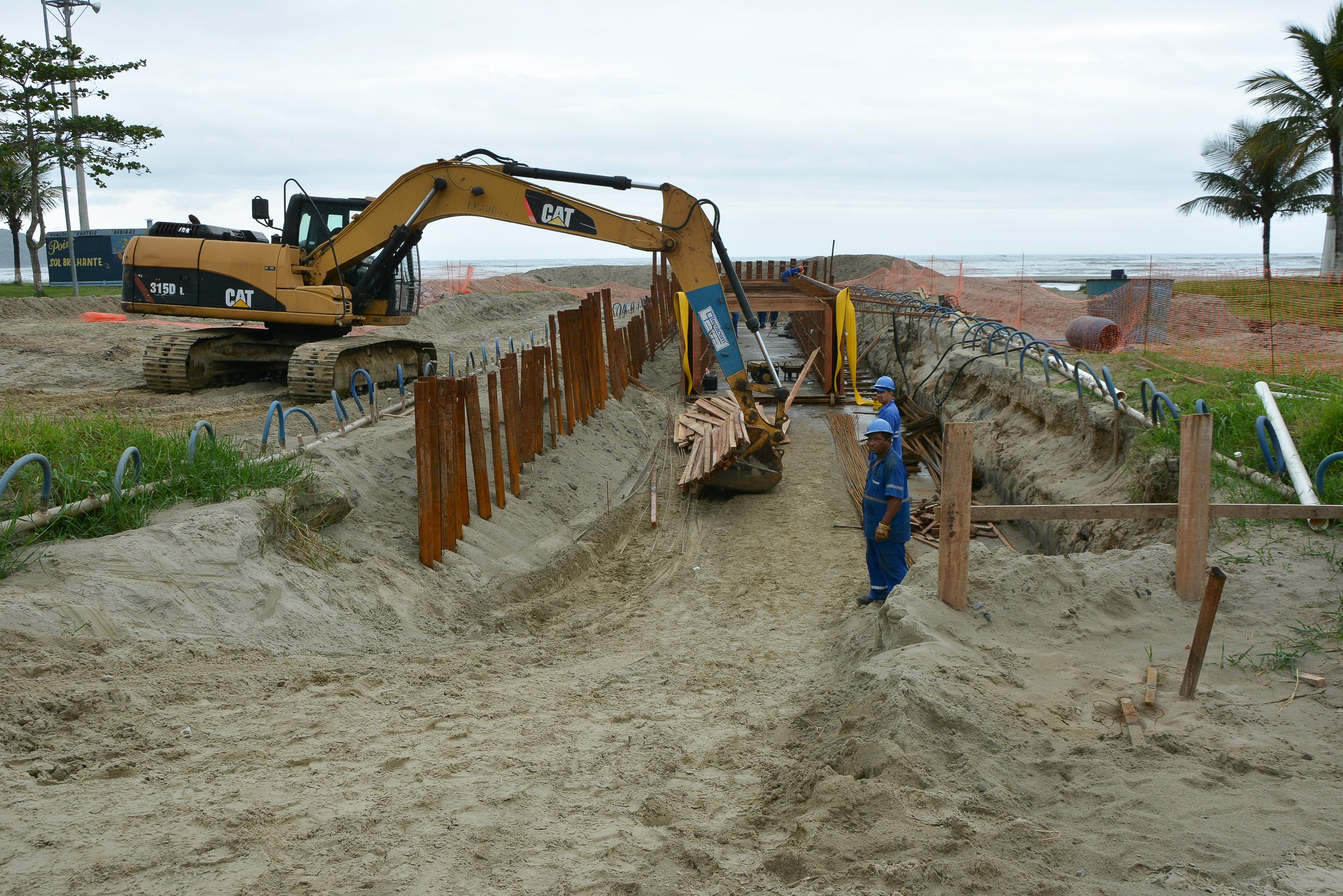 Av. Eduardo Correa, no Vista Linda, começa a receber obras de infraestrutura