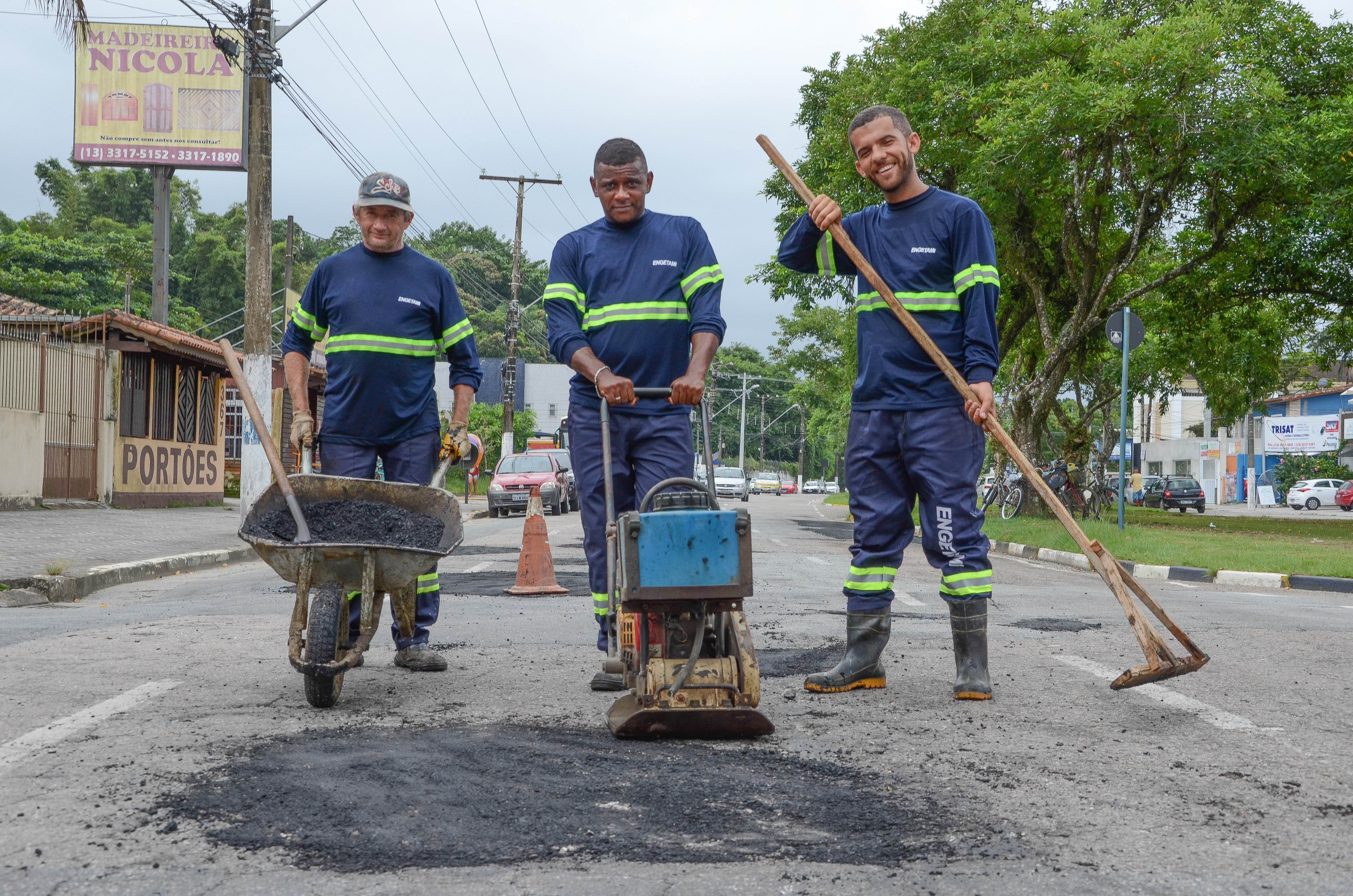 Bertioga inicia segunda fase da Operação Tapa Buraco