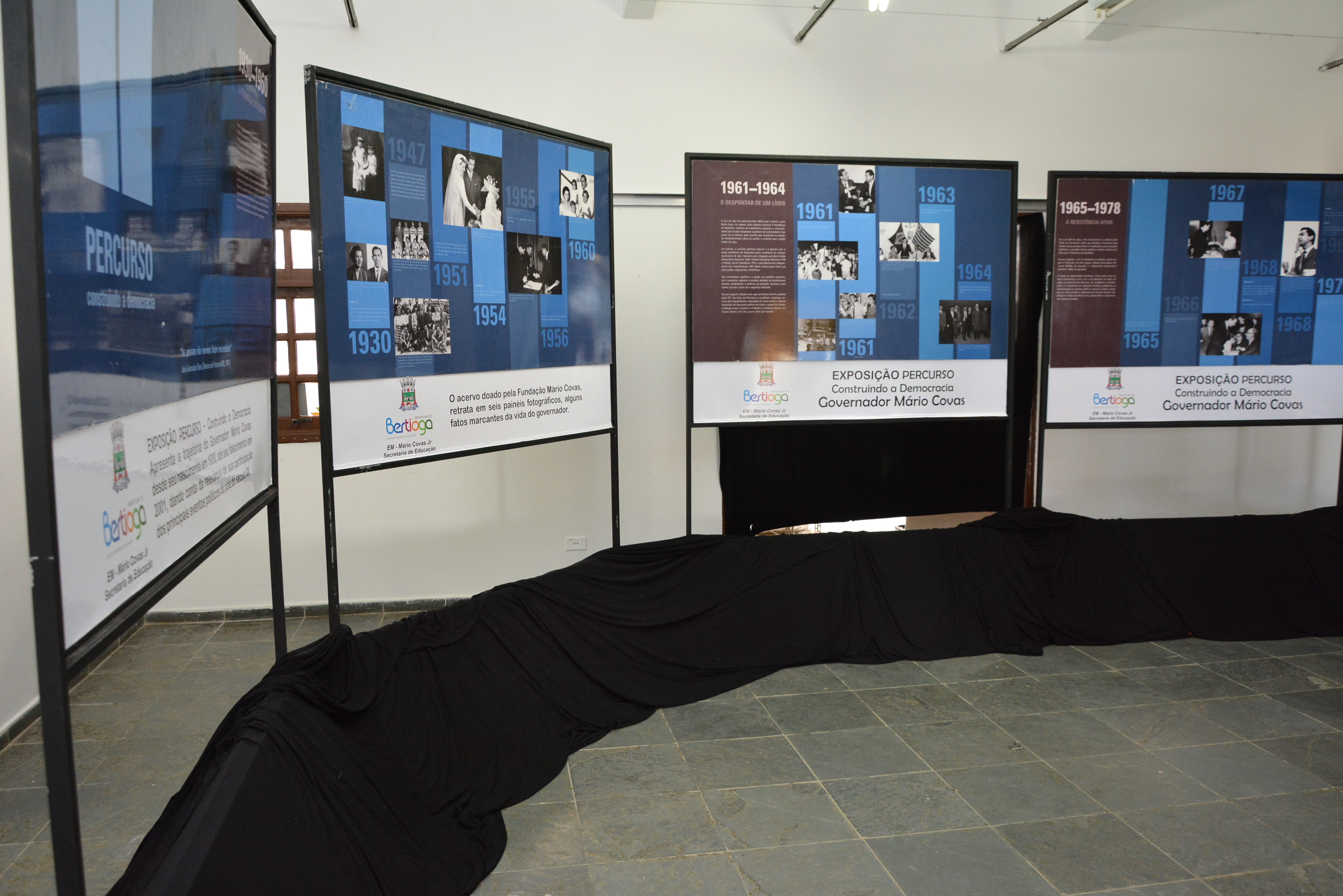 Casa da Cultura recebe exposição sobre a vida de Mário Covas