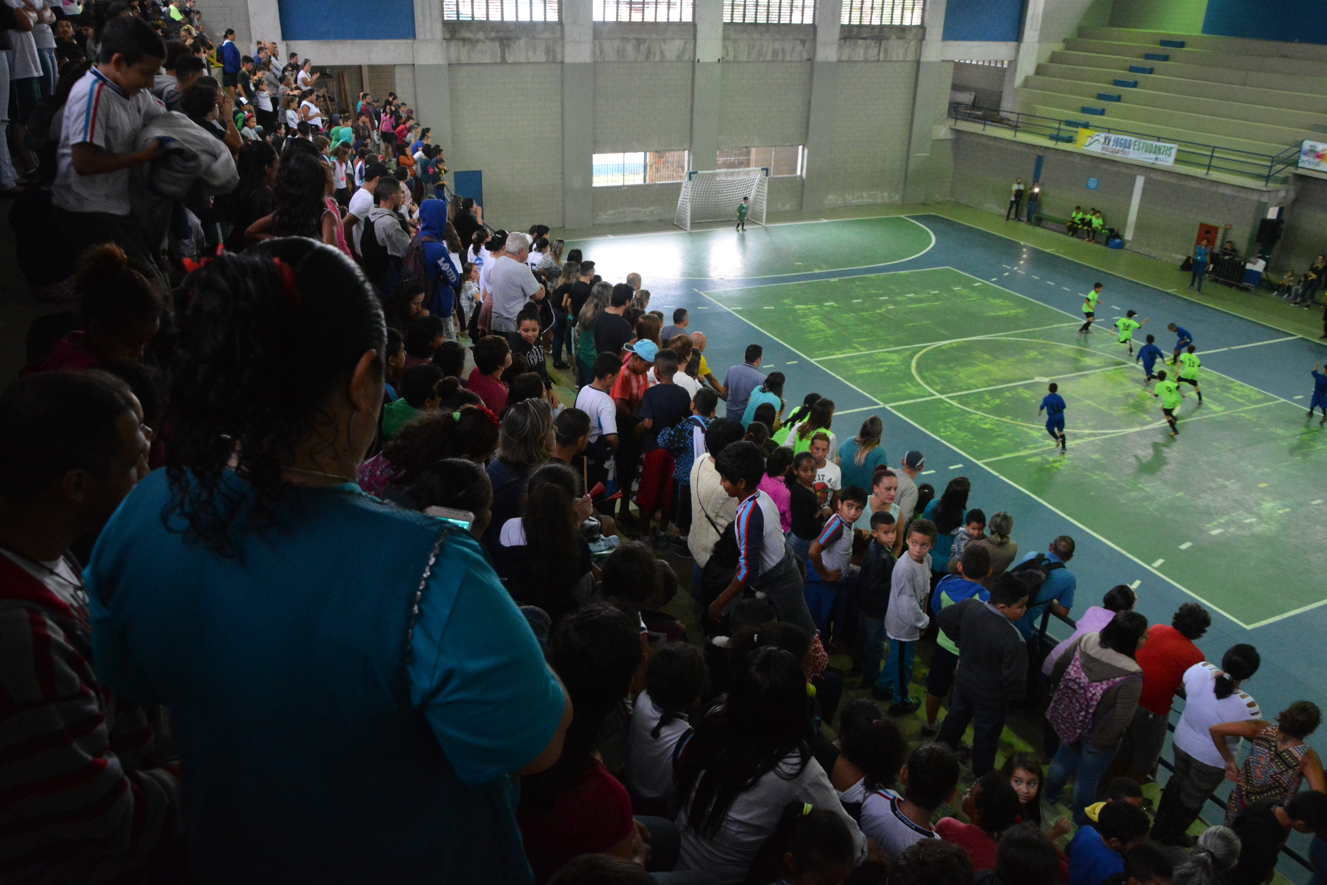 Jogos Estudantis: Futsal encerra com chave de ouro no Ginásio de Esportes