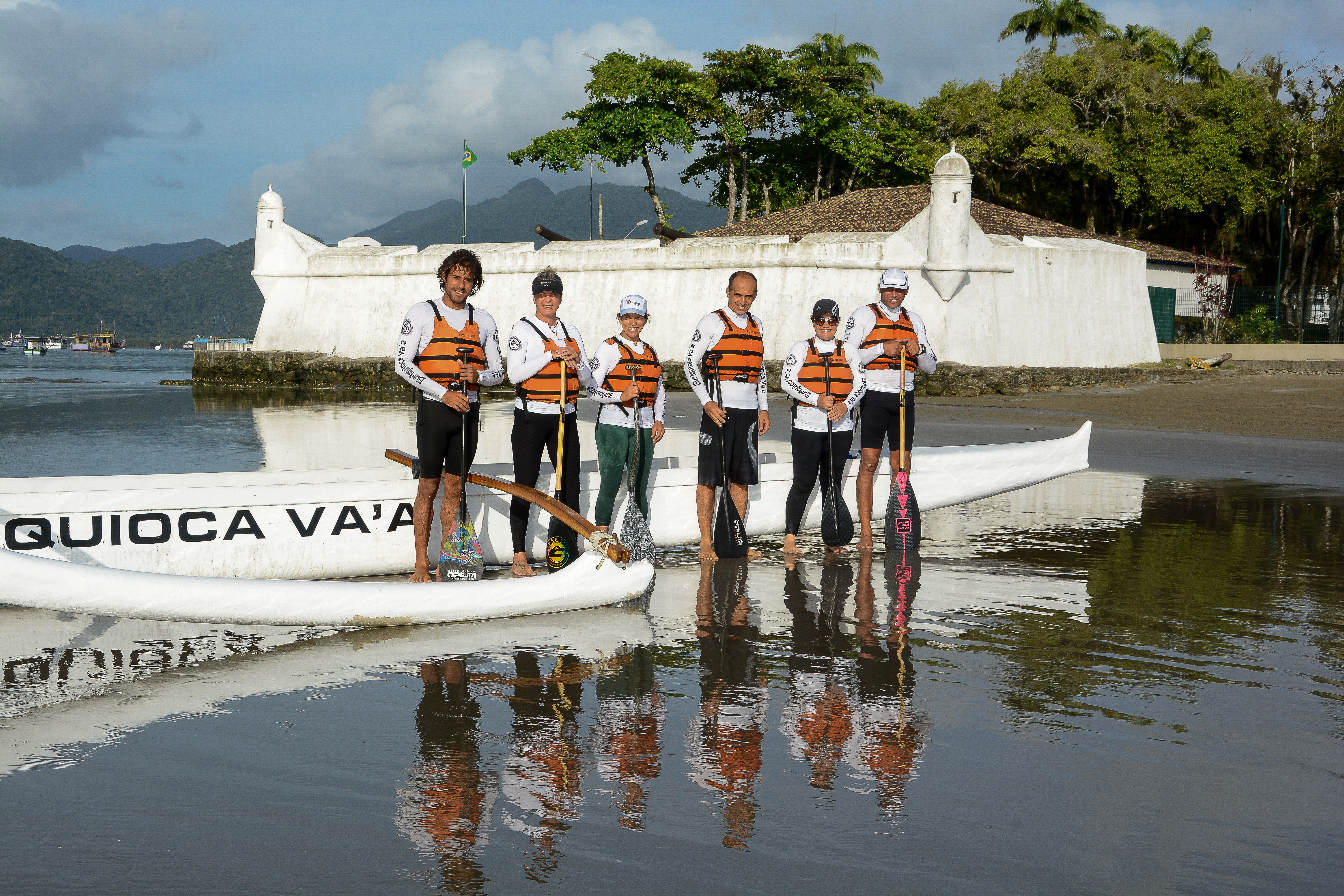 Canoístas de Bertioga representam país no Sul-Americano de Va’a 2017