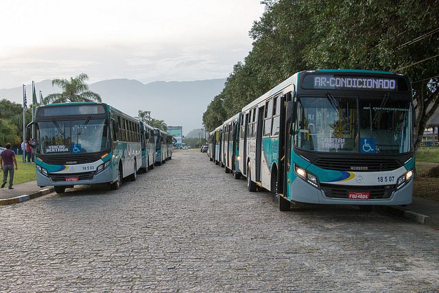 Bertioga renova frota de coletivos com novos ônibus com ar-condicionado