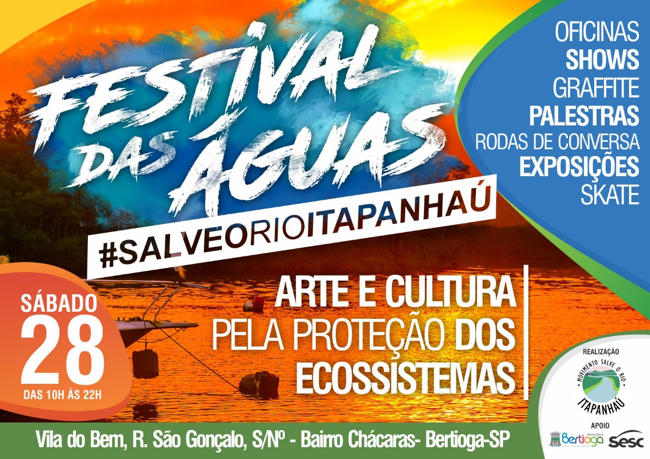Vila do Bem recebe “Festival das Águas” no sábado (28)