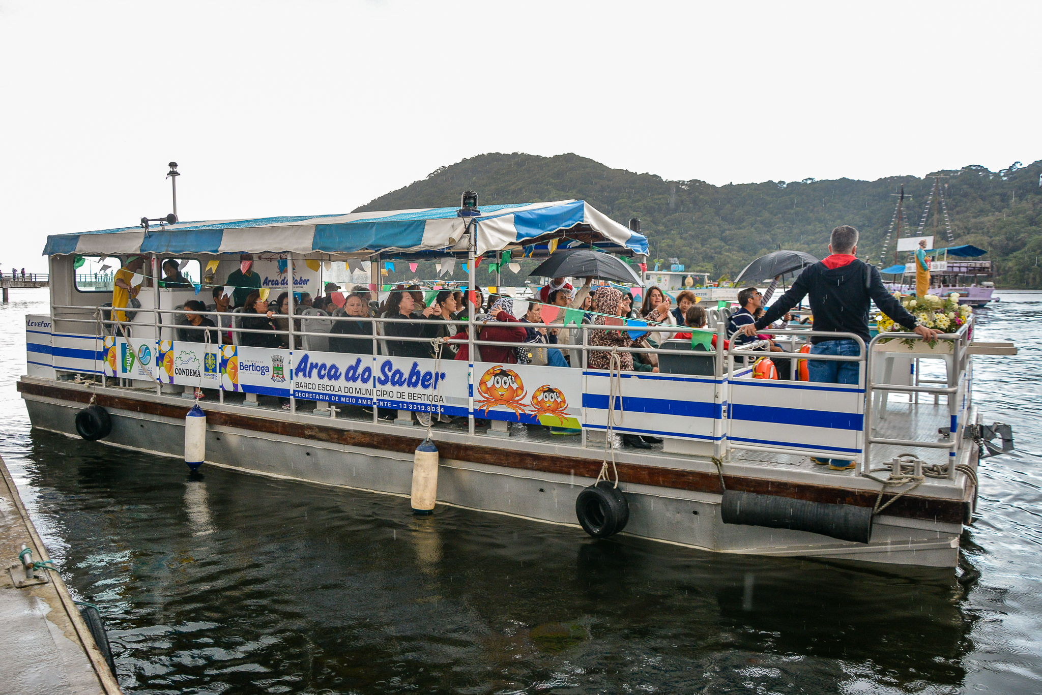 Procissão marítima comemora Dia do Pescador no domingo (1º)