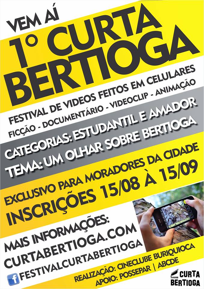 “Curta Bertioga” é primeiro festival de vídeo com celulares da Cidade