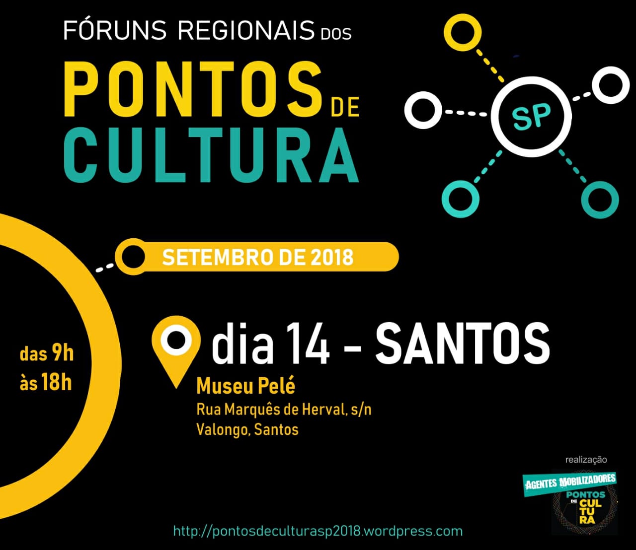 Entidades e coletivos de Bertioga podem participar do Fórum Regional dos Pontos de Cultura