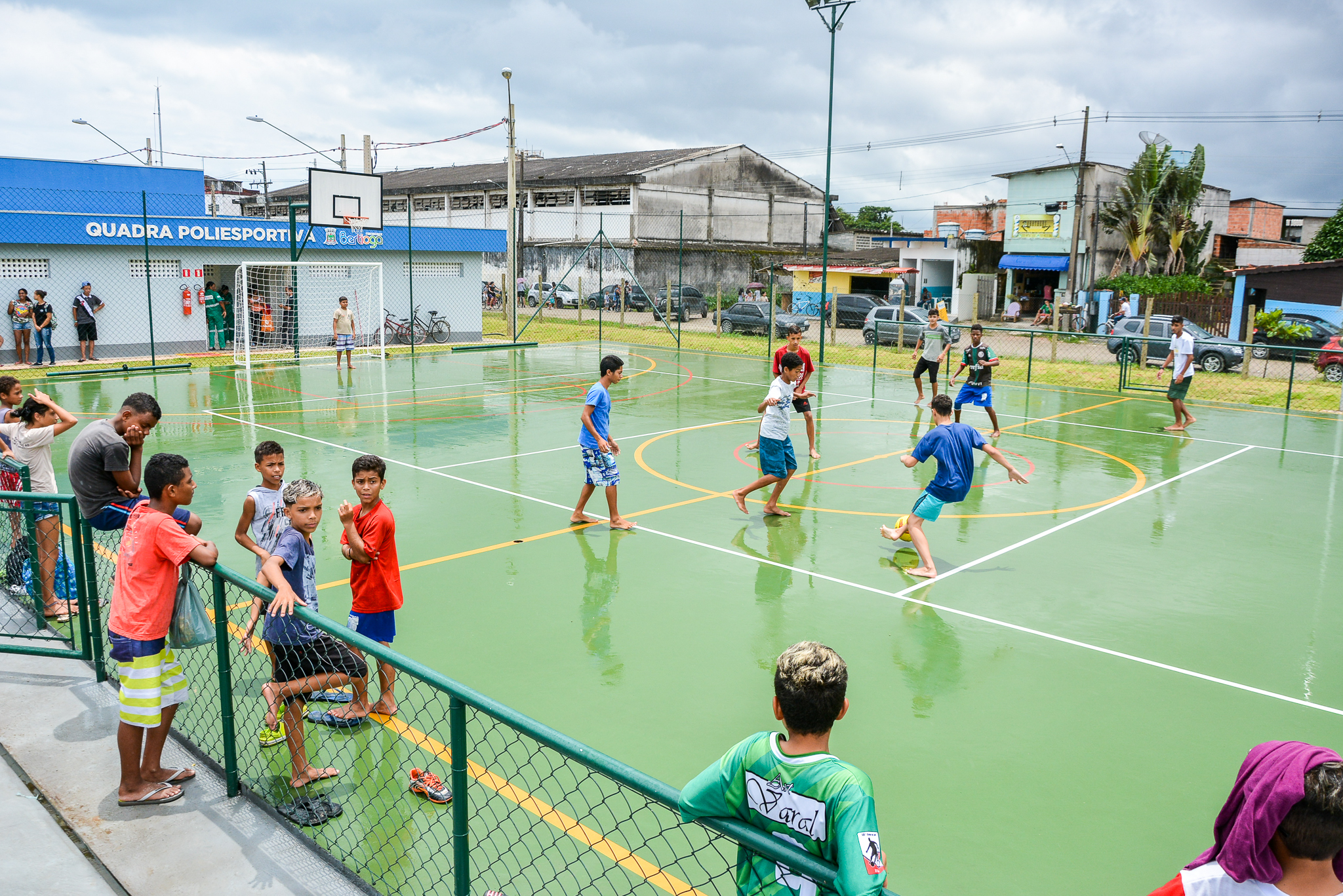 Vila do Bem recebe apresentações e inscrições para várias modalidades esportivas