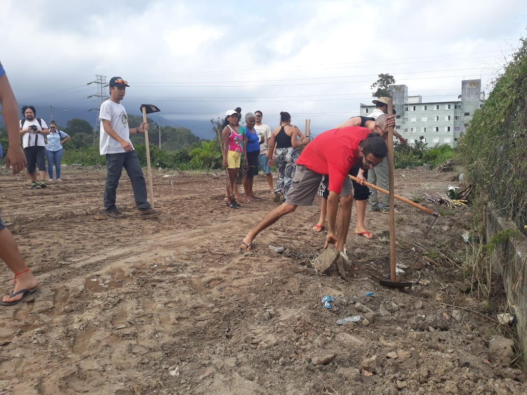 Horta comunitária favorece moradores de Vicente Carvalho II