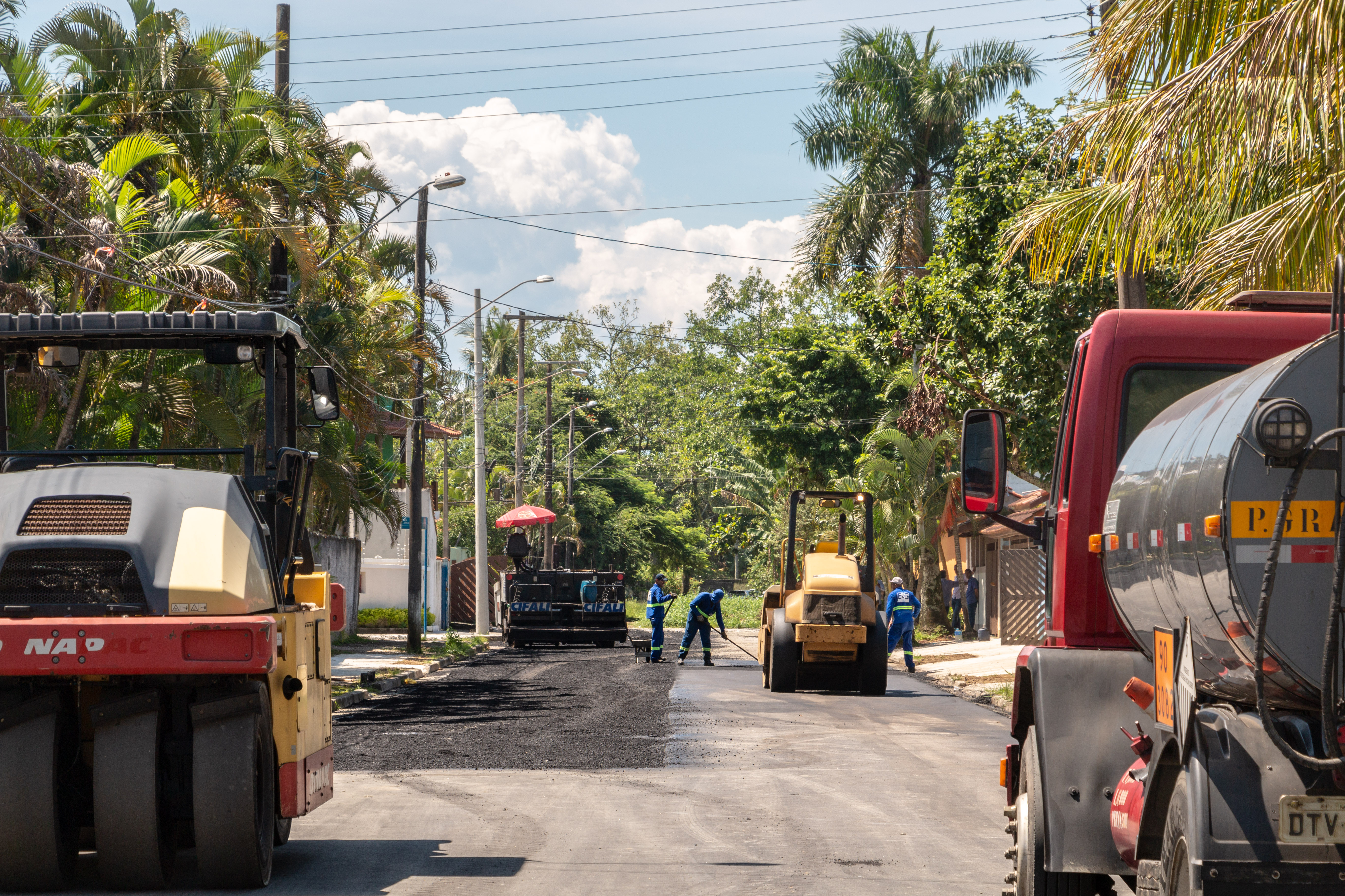 Bertioga se destaca por manter todas as obras públicas em andamento