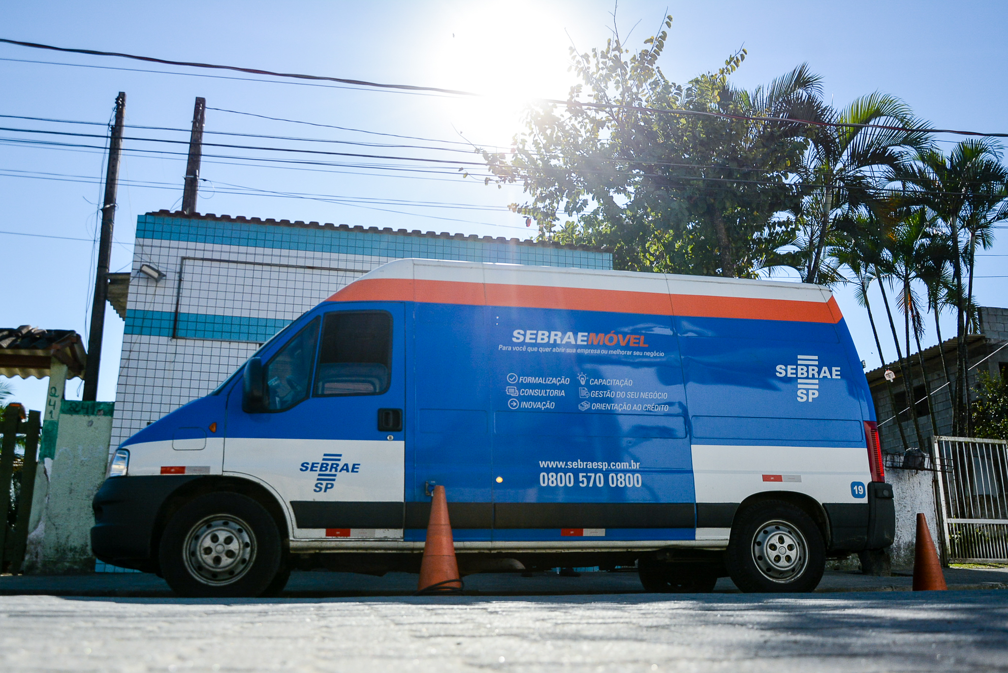 Sebrae Móvel estará em Bertioga entre os dias 3 e 7 de junho