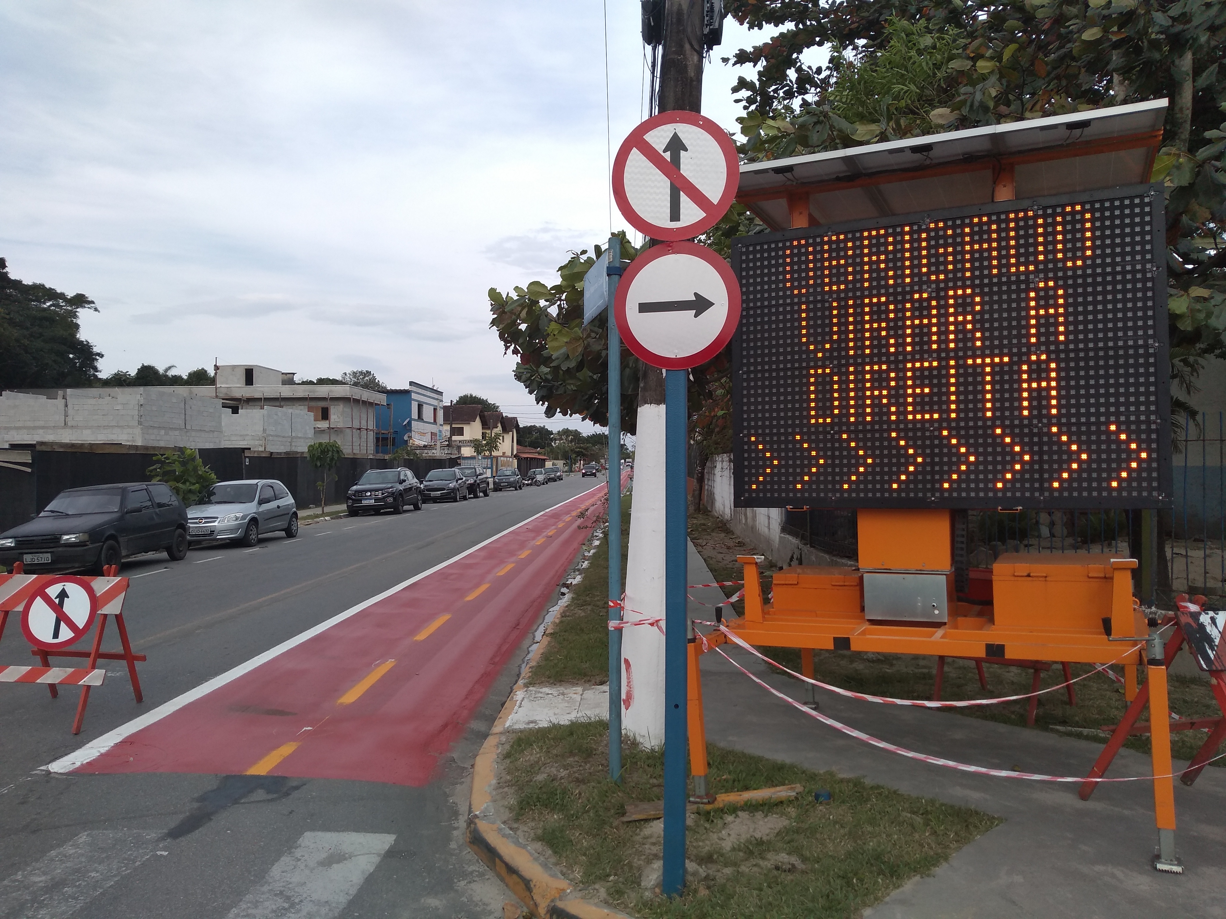 Rua Manoel Gajo recebe mudanças para melhorar a segurança no trânsito