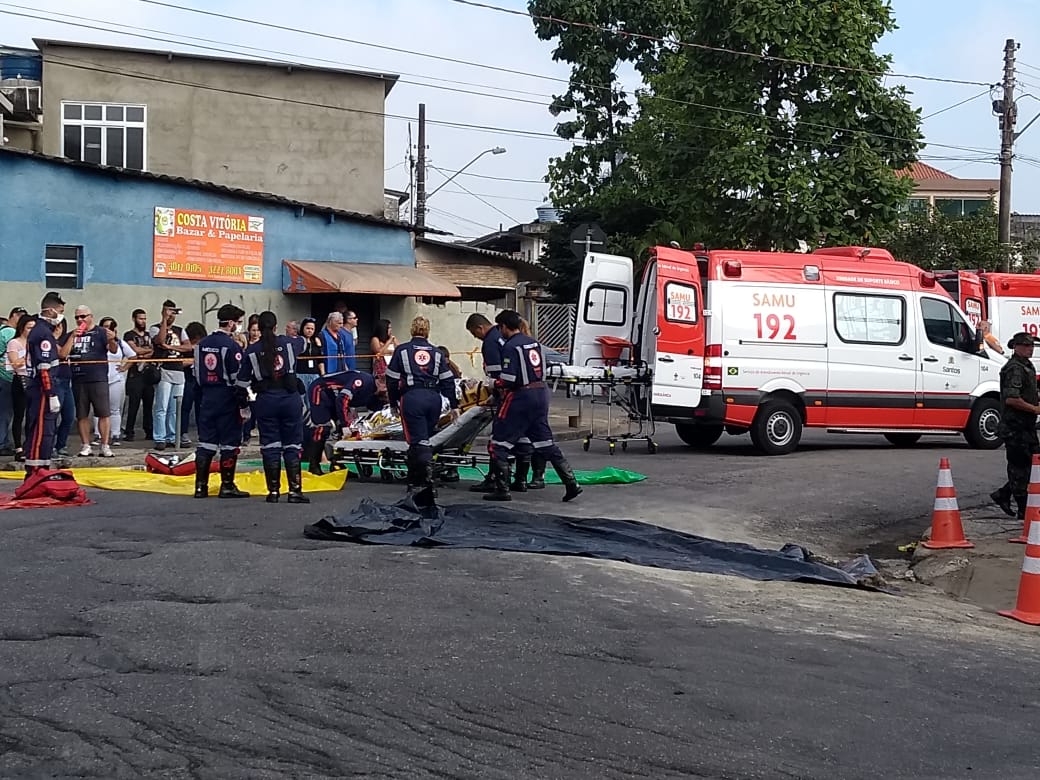 Equipe do Samu participa de simulação para acidentes químicos