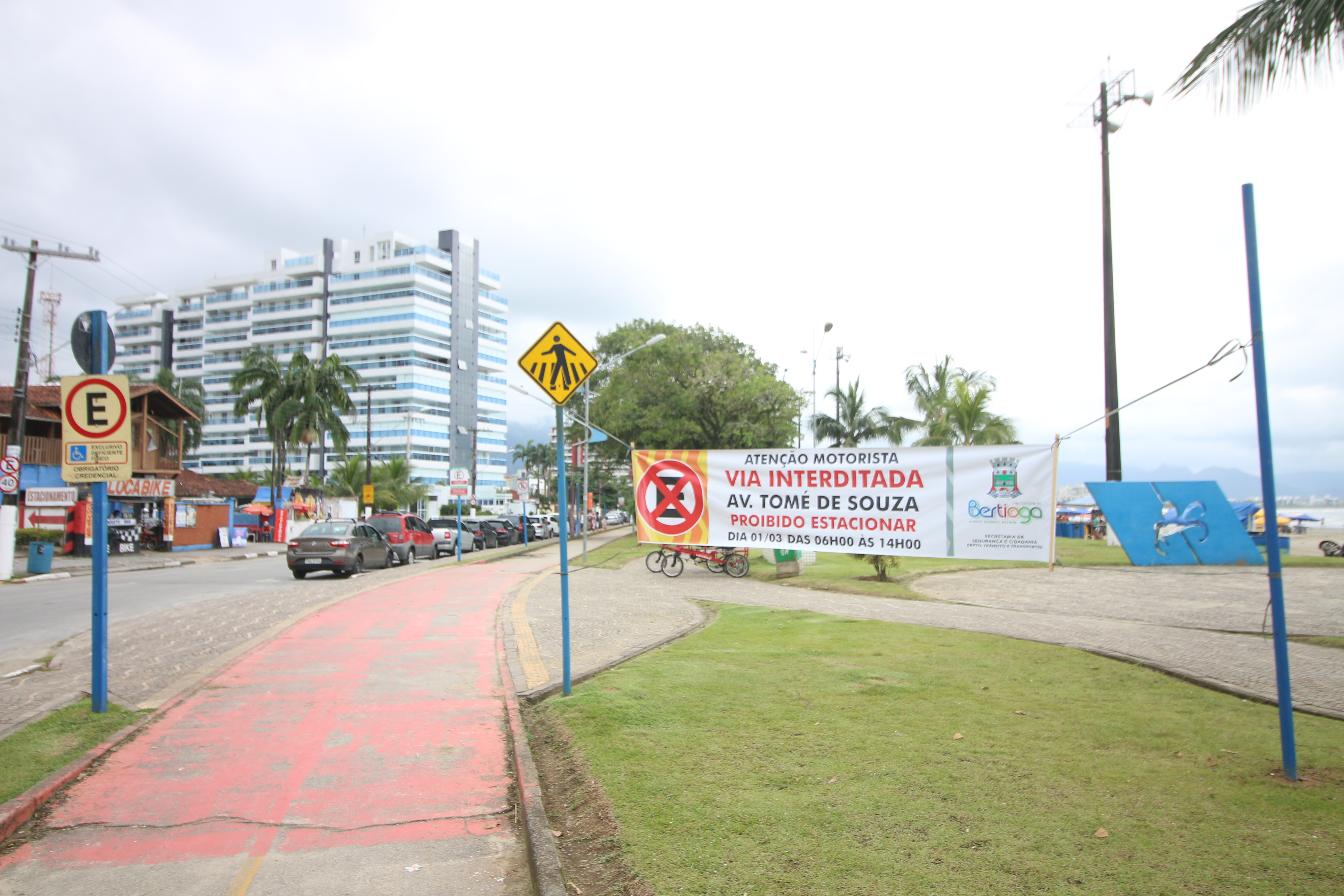 Vias do Centro são interditadas neste domingo (01) das 4 às 14 horas