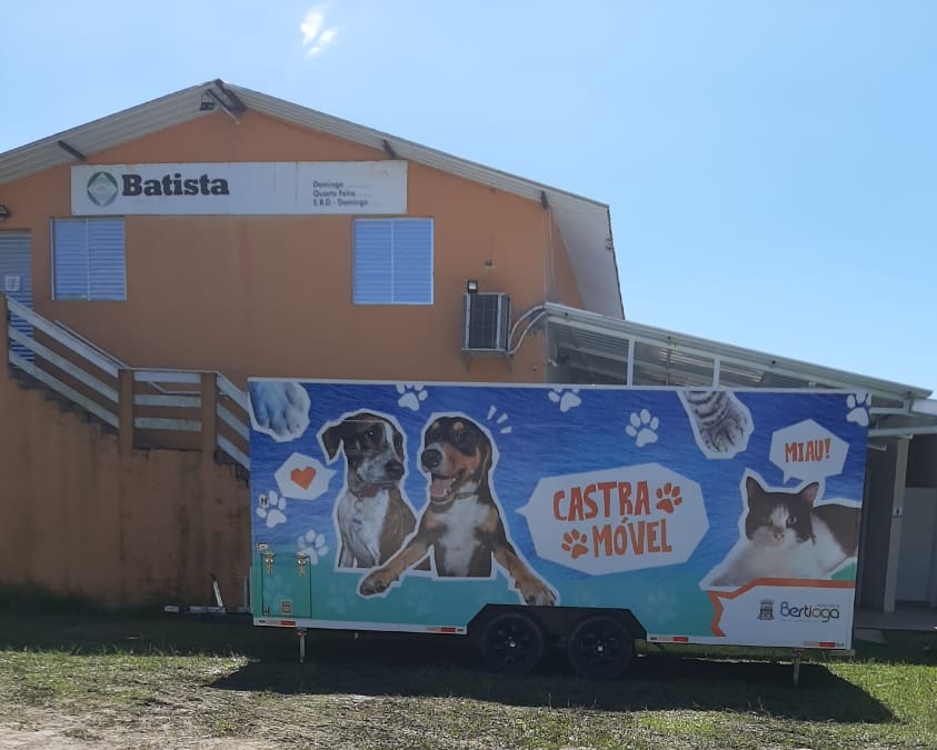 Rio da Praia recebe serviços do Castramóvel entre fevereiro e março