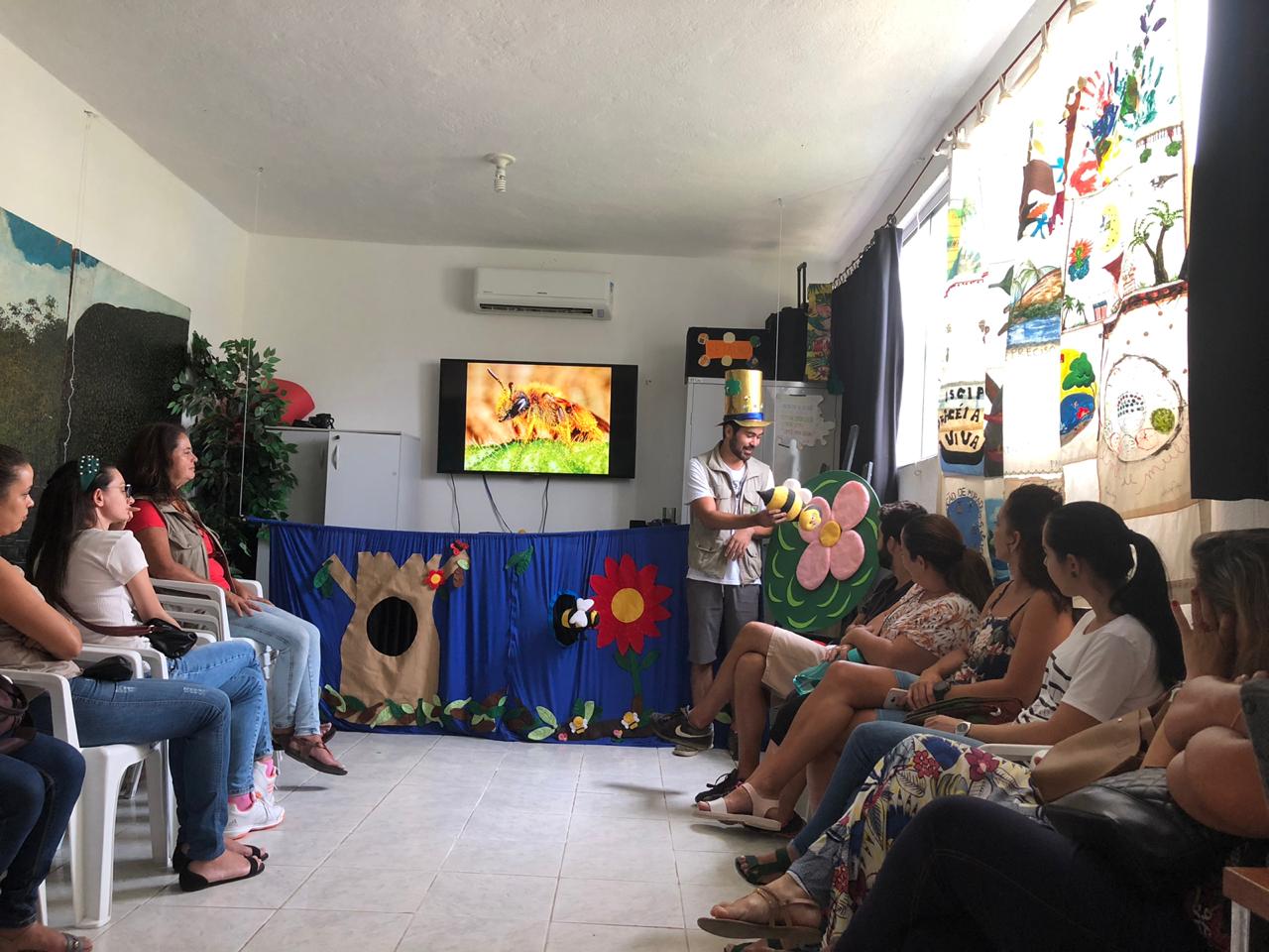 Professores vivenciam experiências em educação ambiental