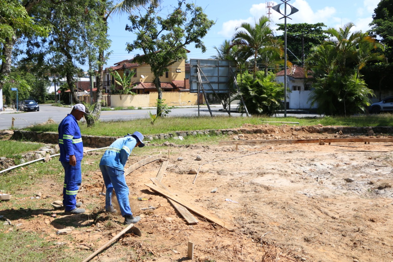 Urbanização da praça Soroptimistas, no Centro, oferecerá área de lazer às mães e mulheres