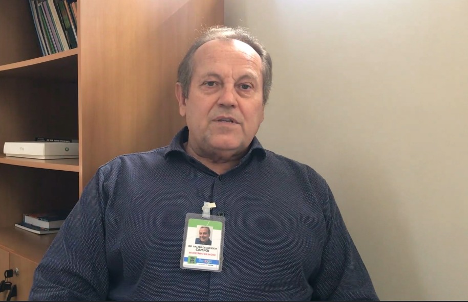Secretário de Saúde testa positivo para Covid-19