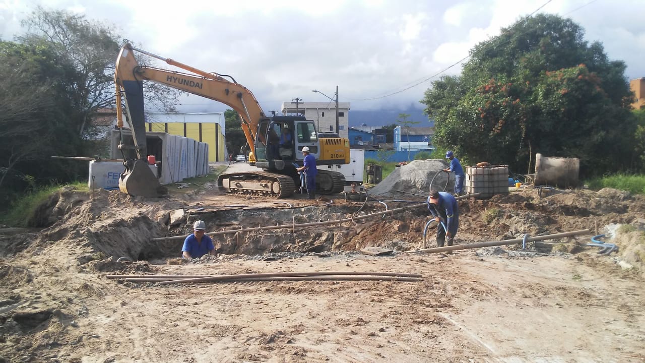 Obra de pavimentação das ruas de Boraceia avançam