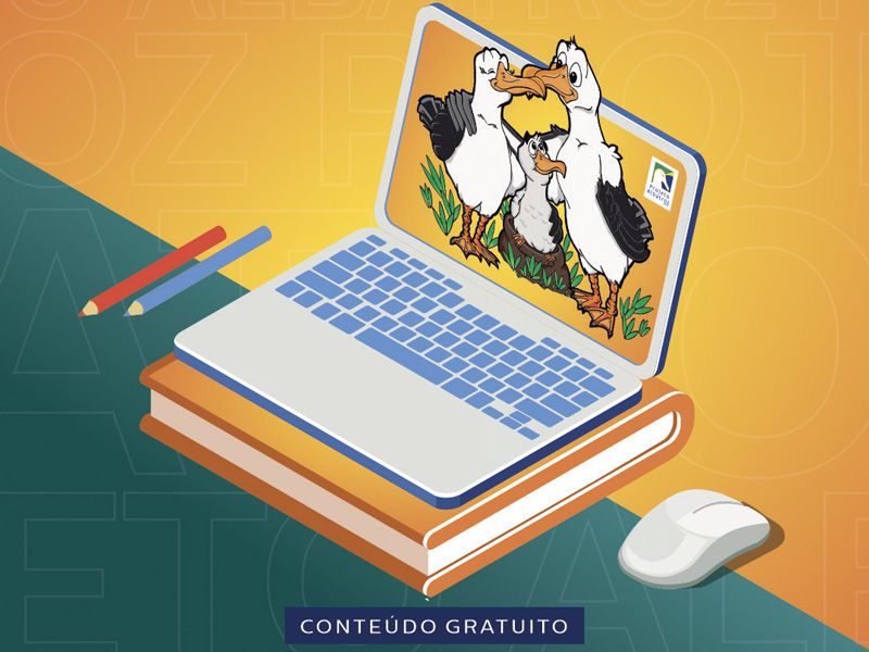 Professores recebem material de apoio para Educação Ambiental através do Programa ‘Albatroz em casa’