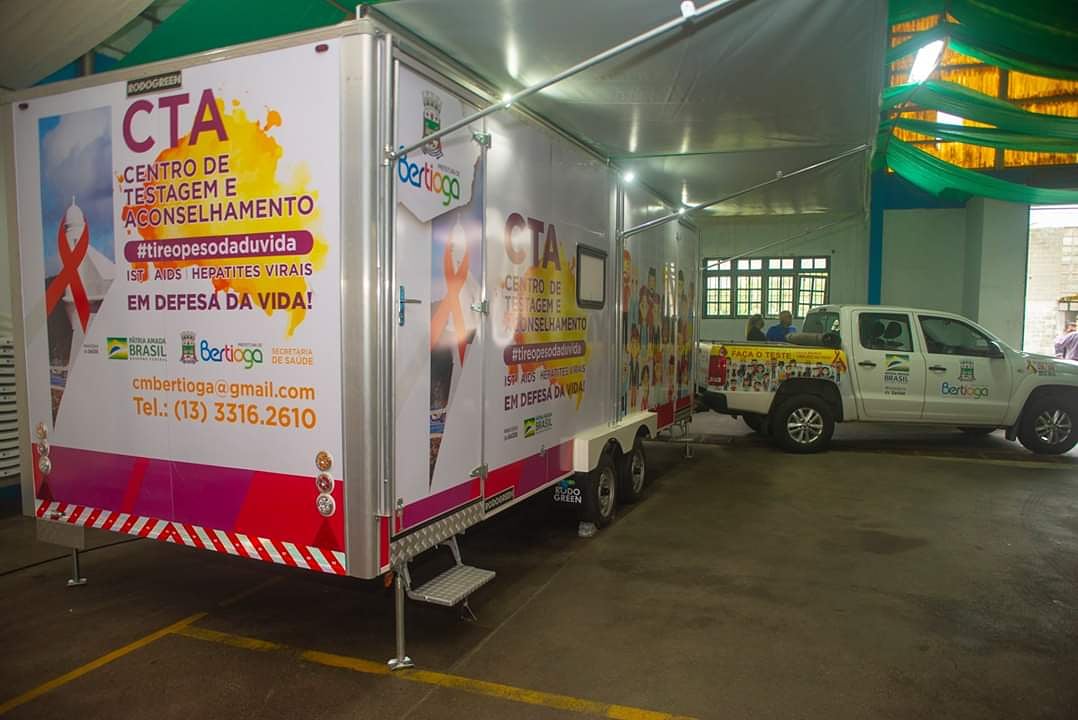 'Trailer da Prevenção' levará testes rápidos de IST, HIV  e hepatites virais para os bairros