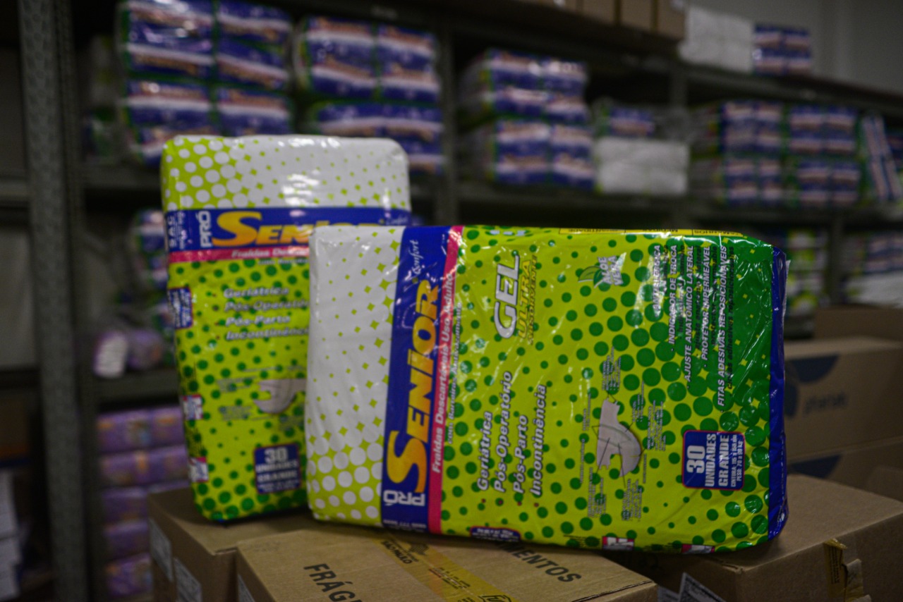 Prefeitura entrega cerca de 12 mil fraldas por mês