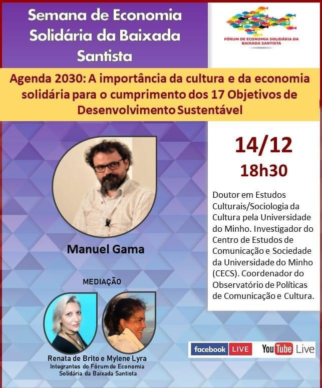 Bertioga participa da Semana da Economia Solidária