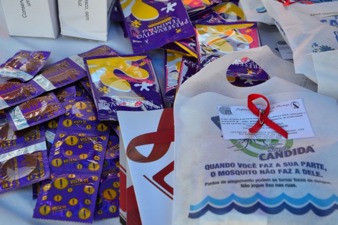 Prefeitura realiza ação de combate ao HIV e infecção sexualmente transmissível