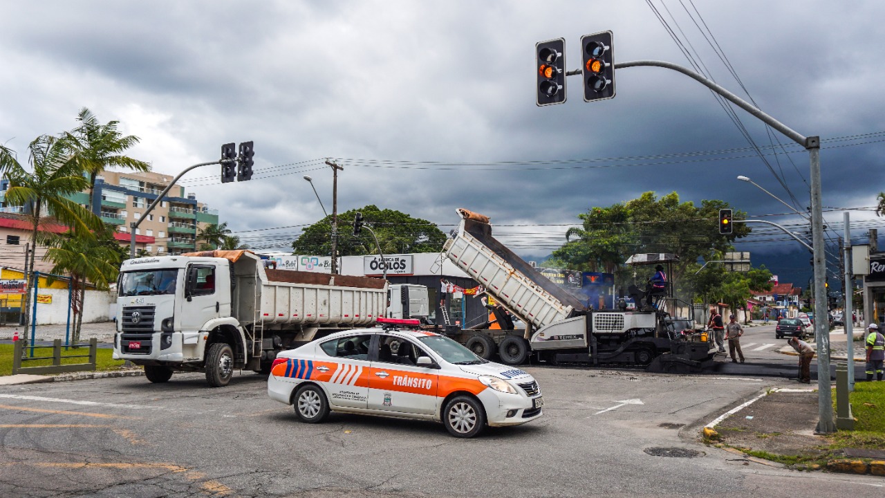 Vias de Bertioga são interditadas temporariamente para obras e melhorias