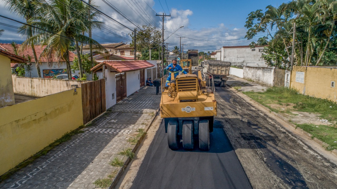 Obras na João Ramalho seguem em ritmo acelerado