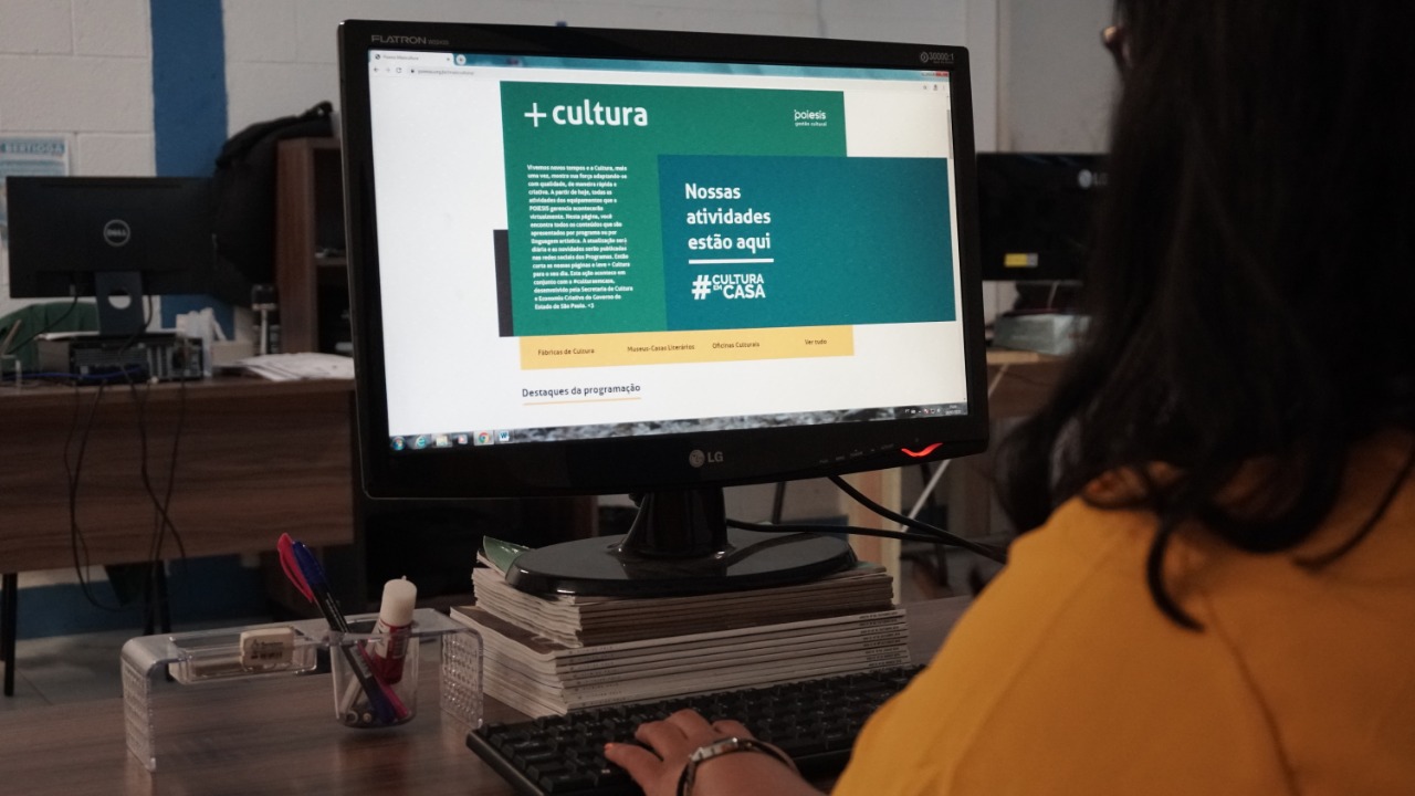 Mais de 300 vagas abertas para oficinas culturais gratuitas e online