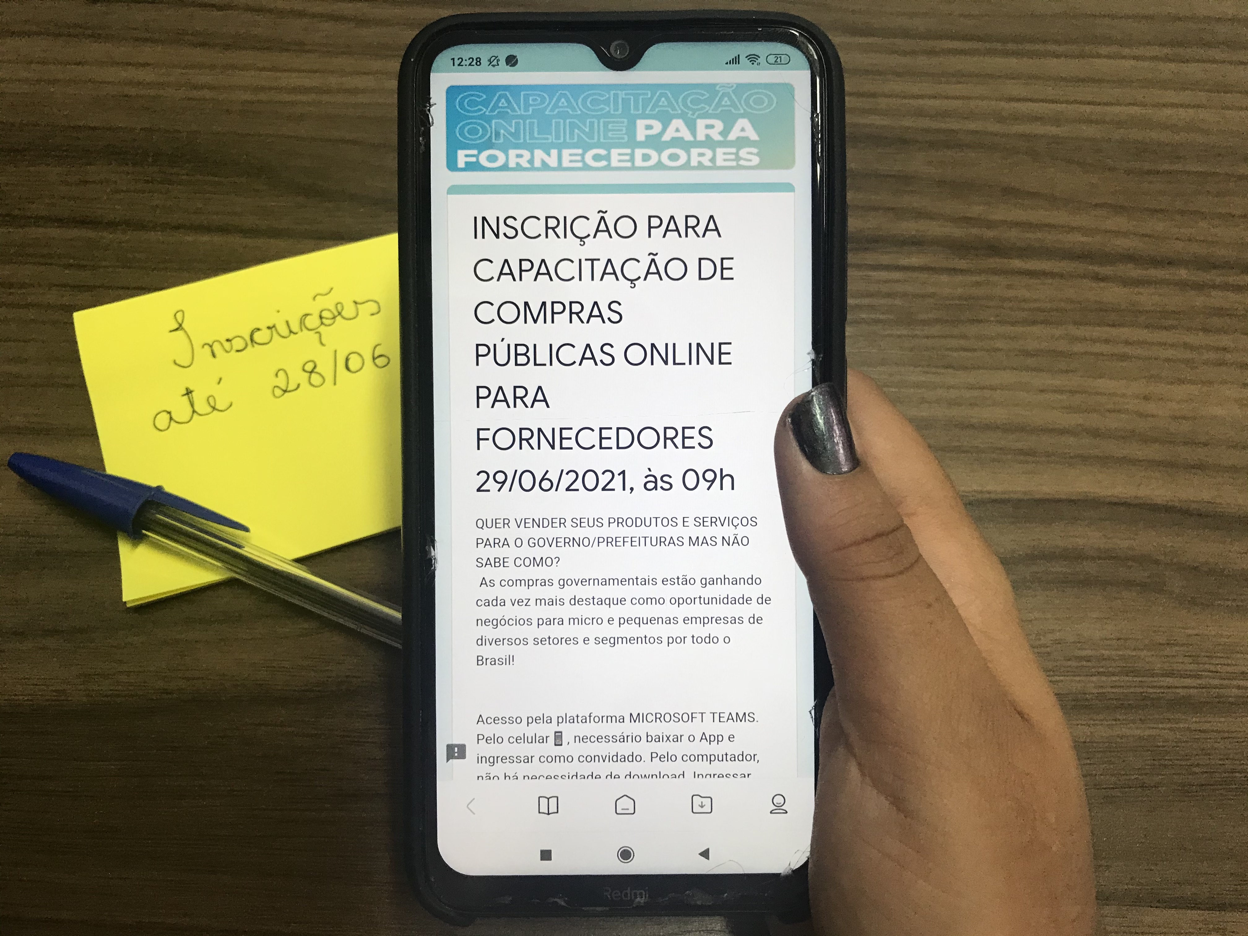 Sebrae-Bertioga abre inscrições para curso de capacitação de empreendedores