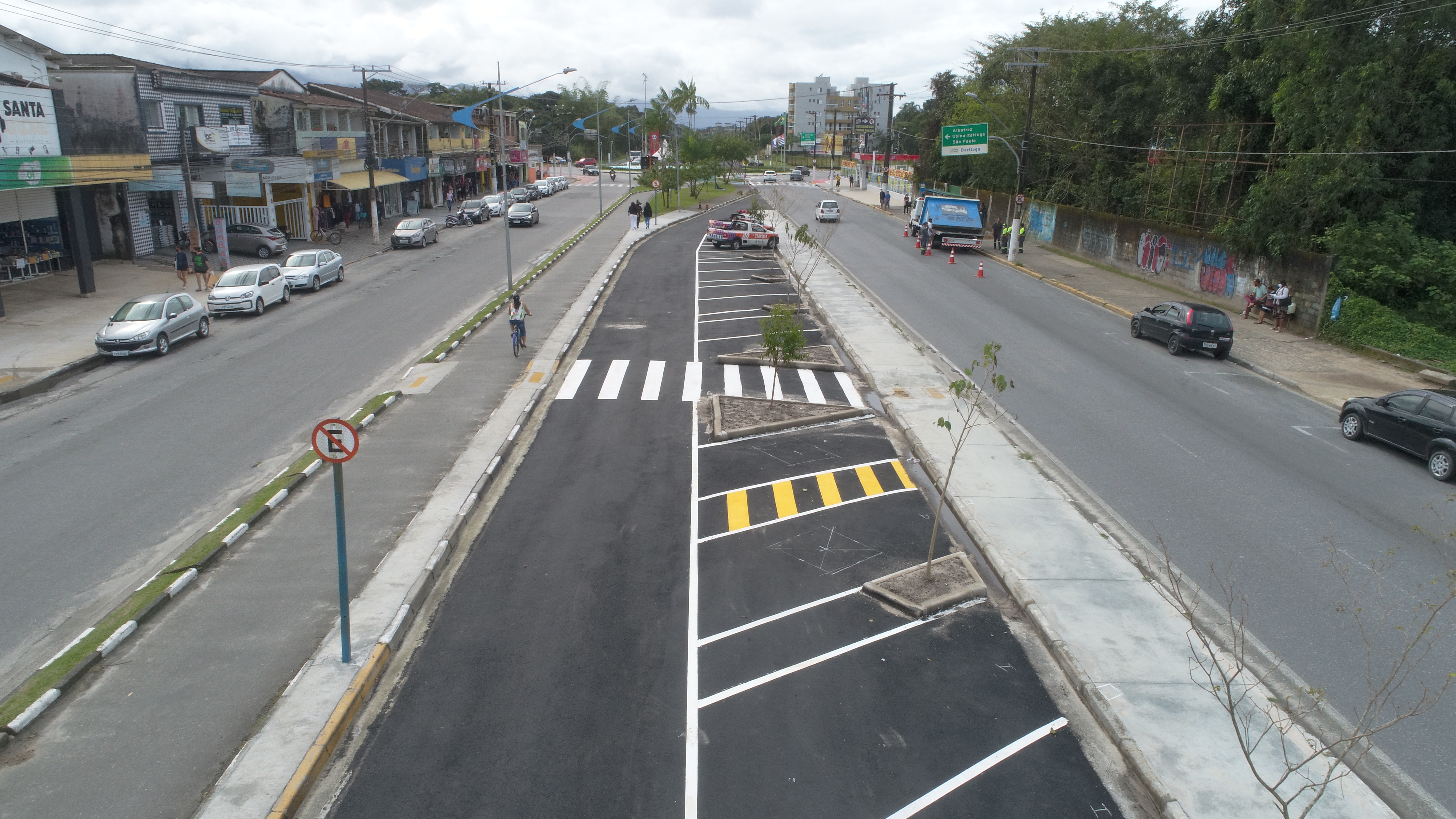 Prefeitura interdita bolsão de estacionamento na Av. Anchieta nesta quarta (21)
