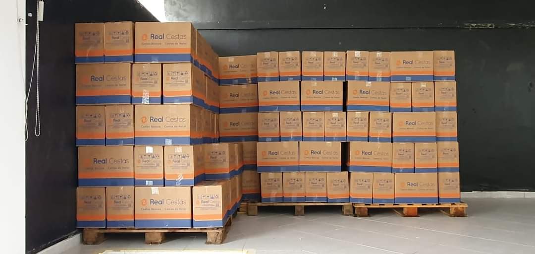 Bertioga recebe mais de três toneladas de alimentos para serem entregues a pessoas em vulnerabilidade