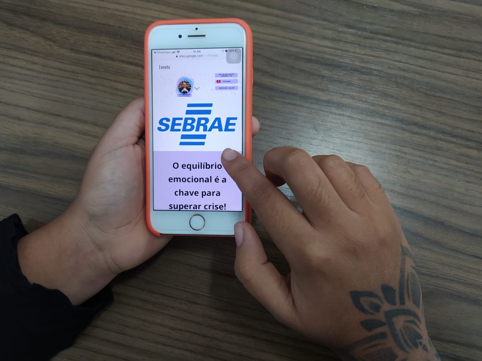 Sebrae está com inscrições abertas para painel online sobre inteligência emocional