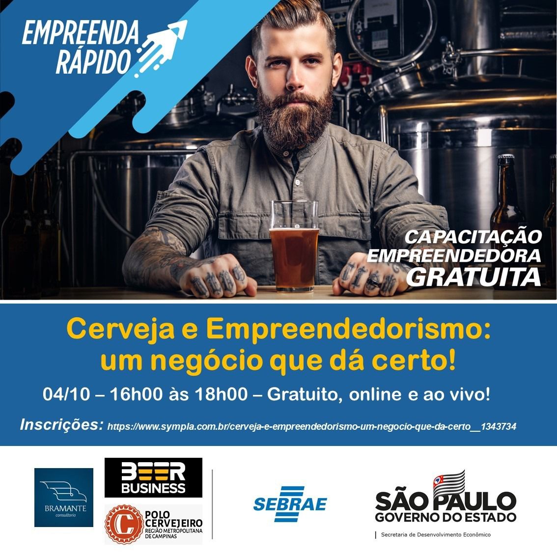 Sebrae orienta empreendedores como iniciar no ramo de cervejaria